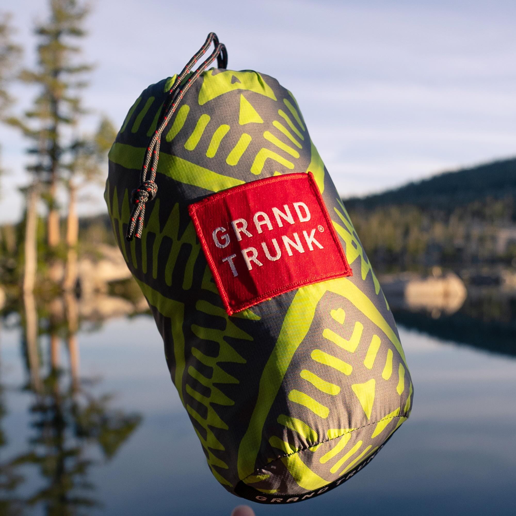 Grand Trunk TrunkTech Double Hammock (green mamba)