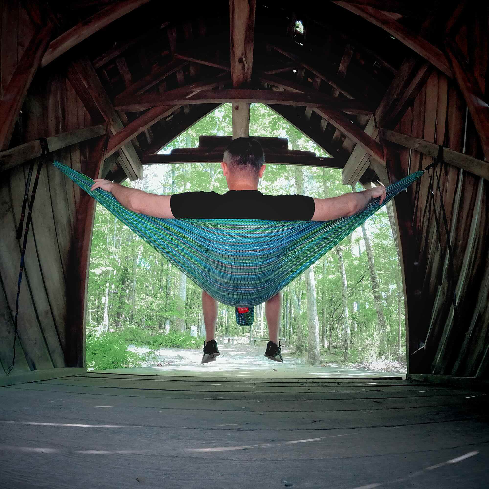 Grand Trunk TrunkTech Double Hammock (serape)