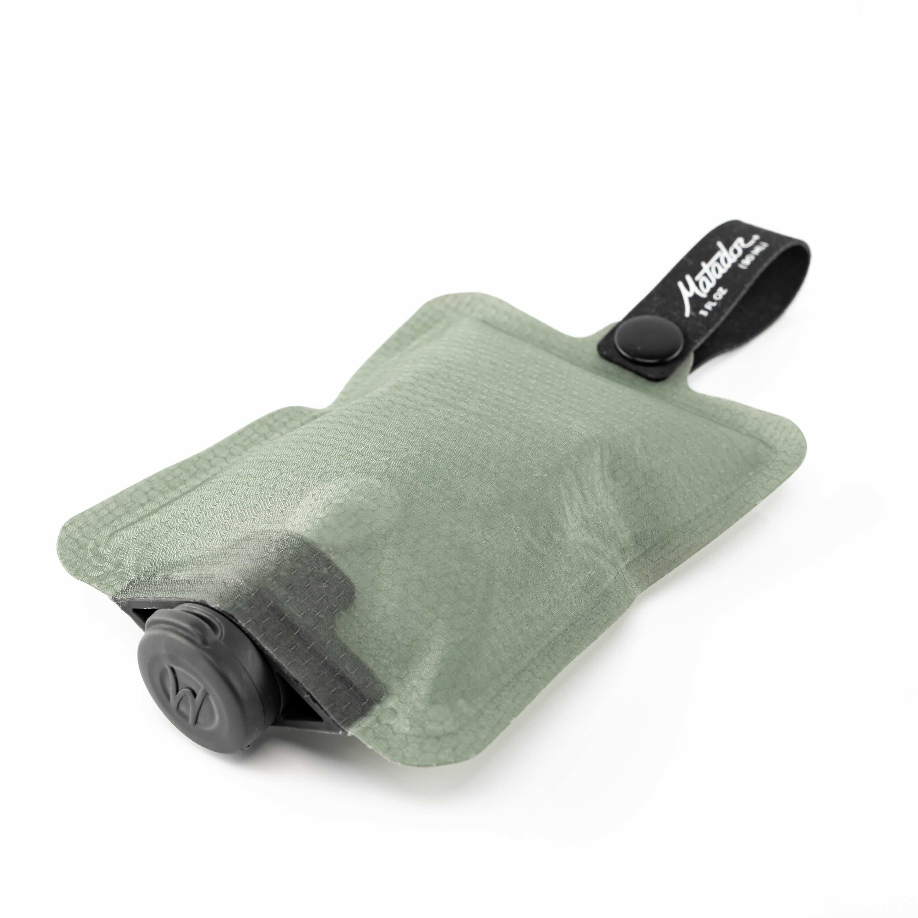 Matador FlatPak Toiletry Bottle 3-Pack (blue, charcoal, green)