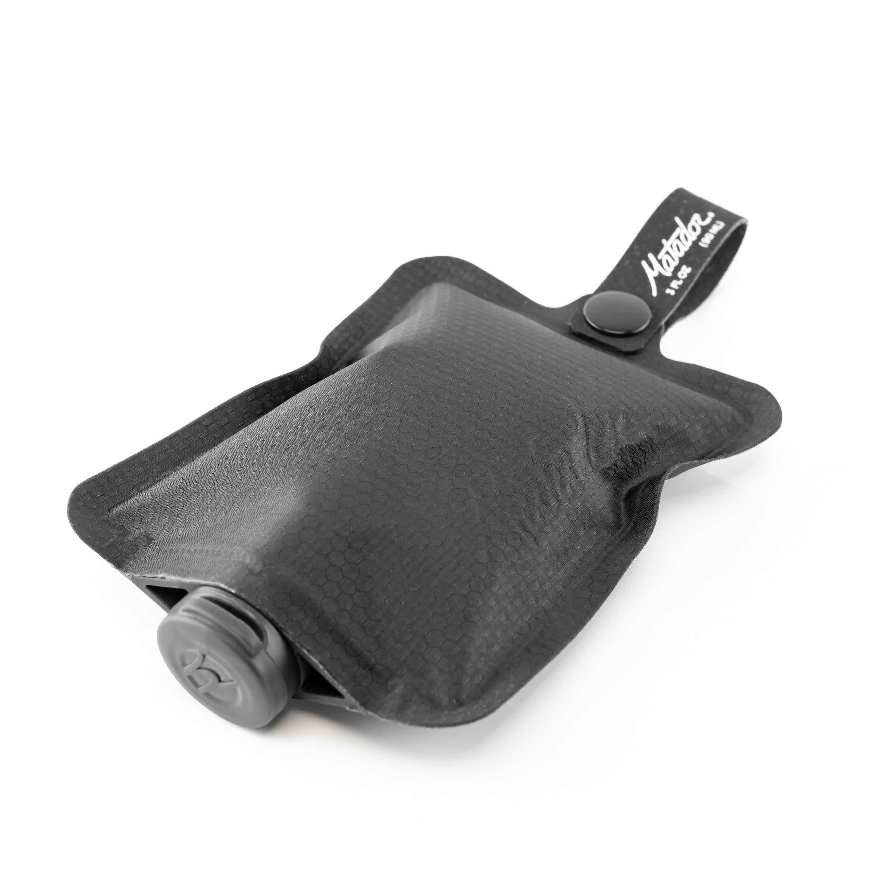 Matador FlatPak Toiletry Bottle 3-Pack (blue, charcoal, green)