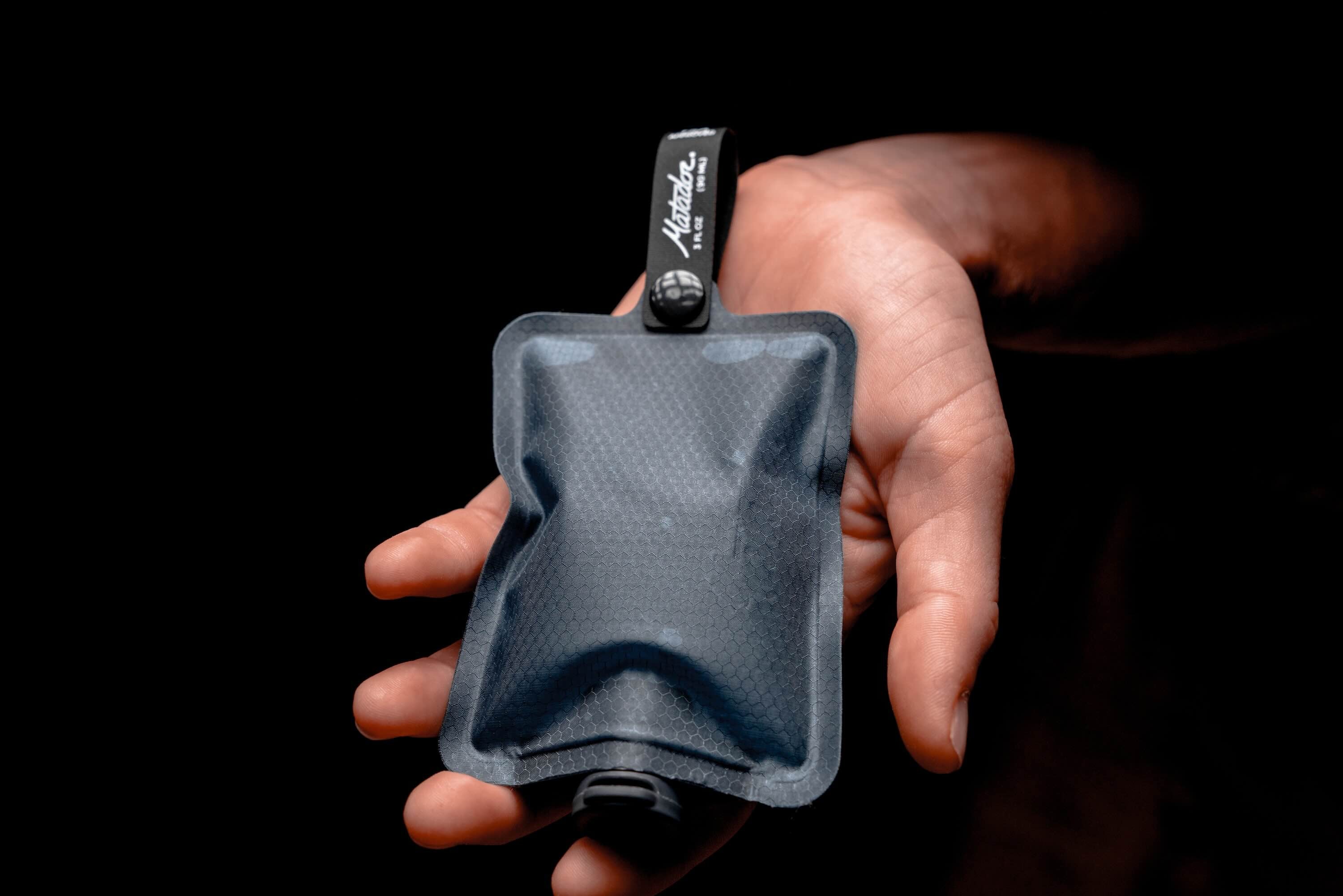 Matador FlatPak Toiletry Bottle 3-Pack (blue, charcoal, green)