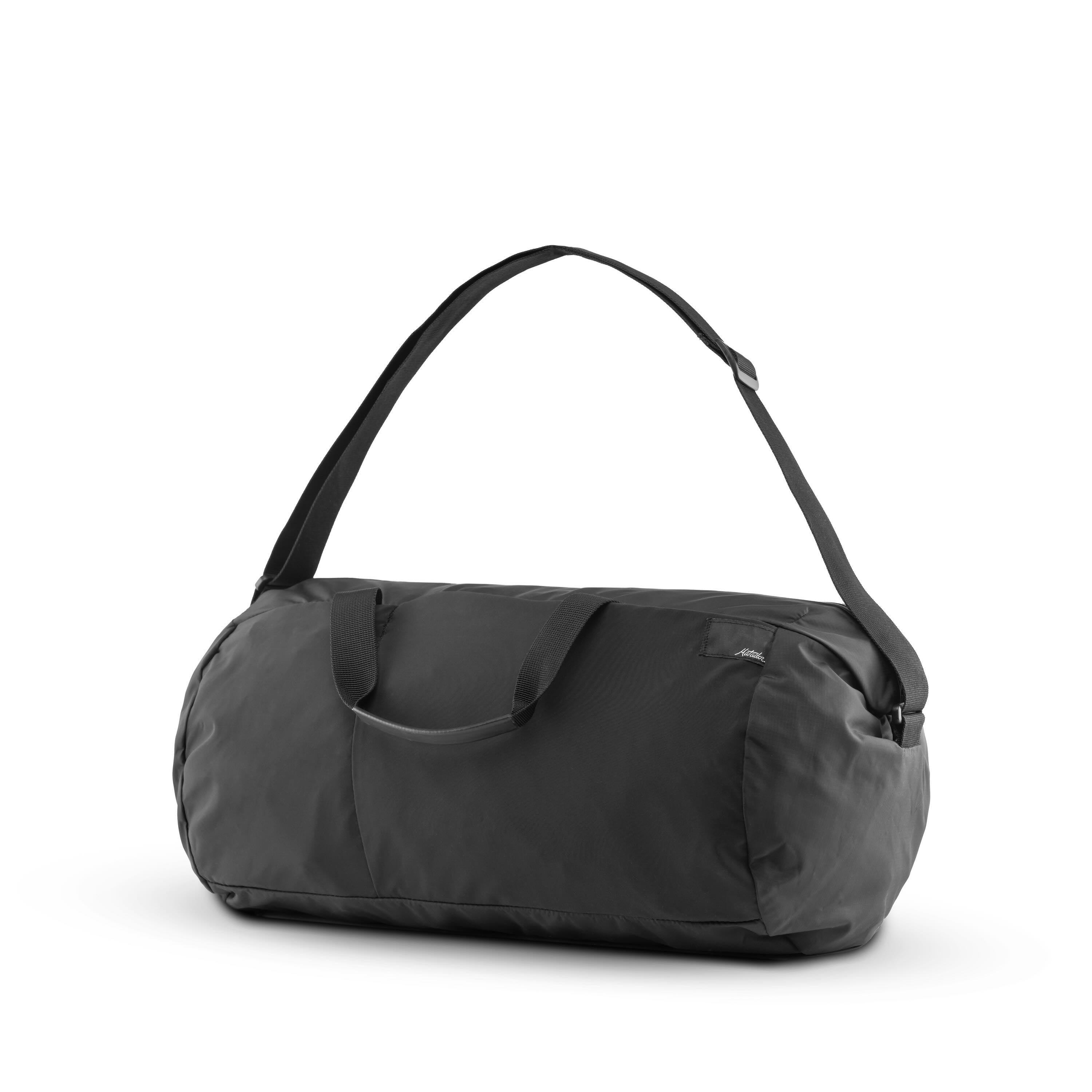 Matador ReFraction Packable Duffle Bag (black) Ultraleichter, faltbarer Weekender (25 Liter) von Matador