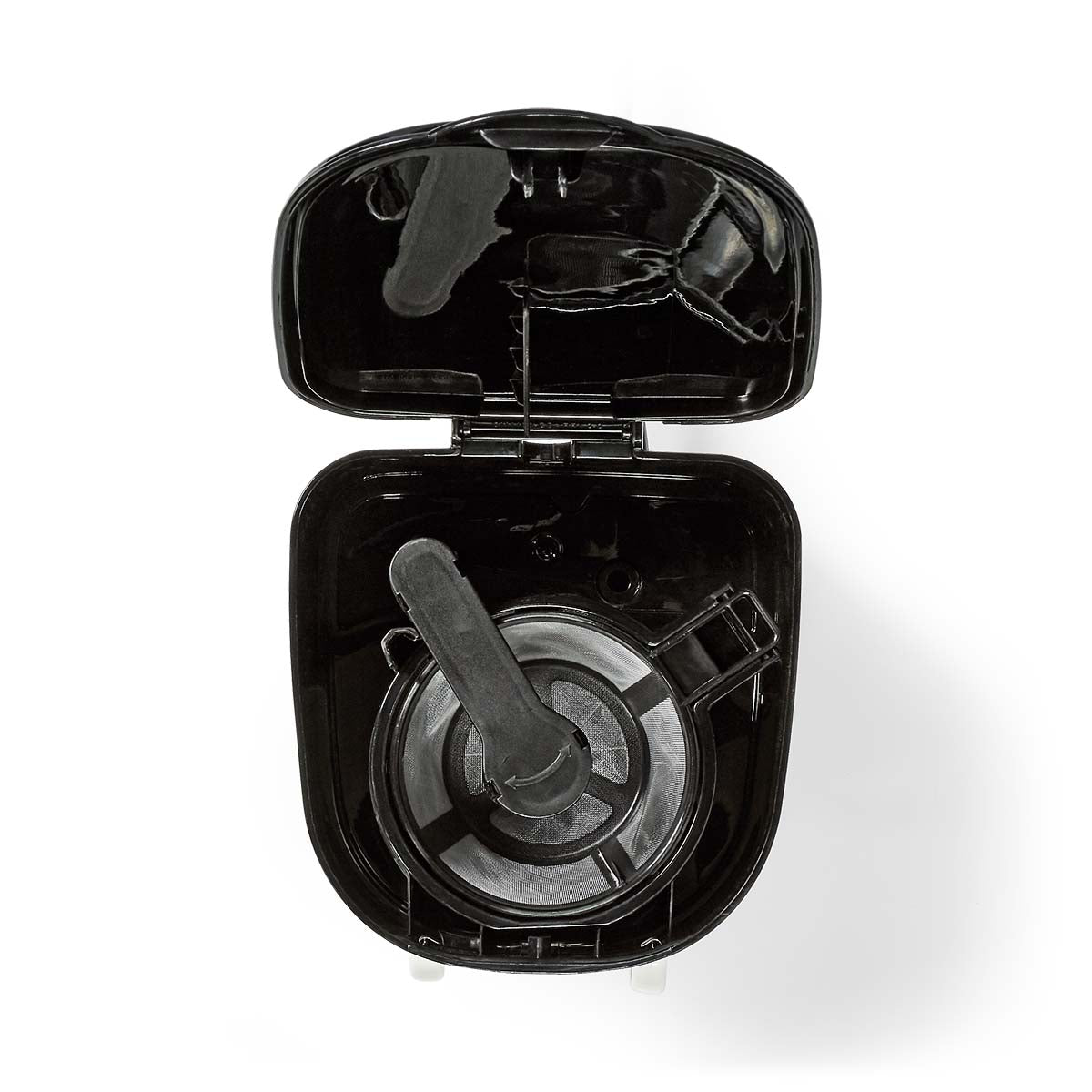 Kompakte Kaffeemaschine | 2 Porzellantassen | 0,25 l | 450 W | Automatische Abschaltung | Schwarz