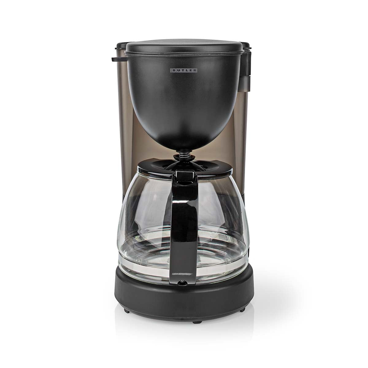 Kaffeemaschine | 1,25 l | 750 W | 10 Tassen | Warmhaltefunktion | Automatische Abschaltung | Schwarz