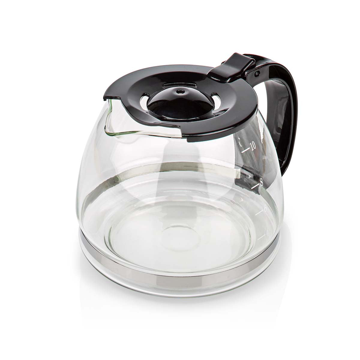 Kaffeemaschine | 1,25 l | 750 W | 10 Tassen | Warmhaltefunktion | Automatische Abschaltung | Schwarz