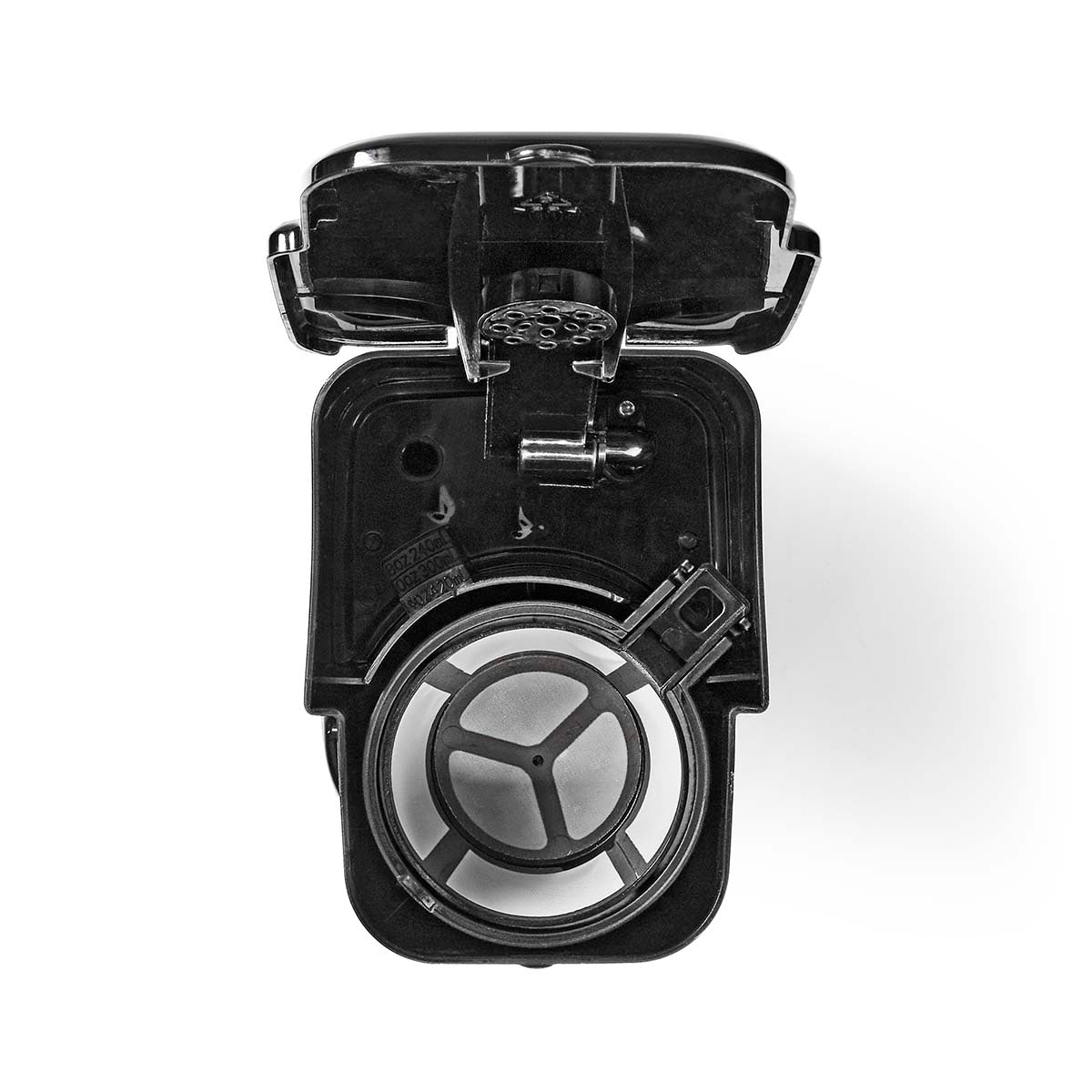 Einzelportions-Kaffeemaschine | 0,4 l | 750 W | Isolierter Reisebecher | Automatische Abschaltung | Schwarz