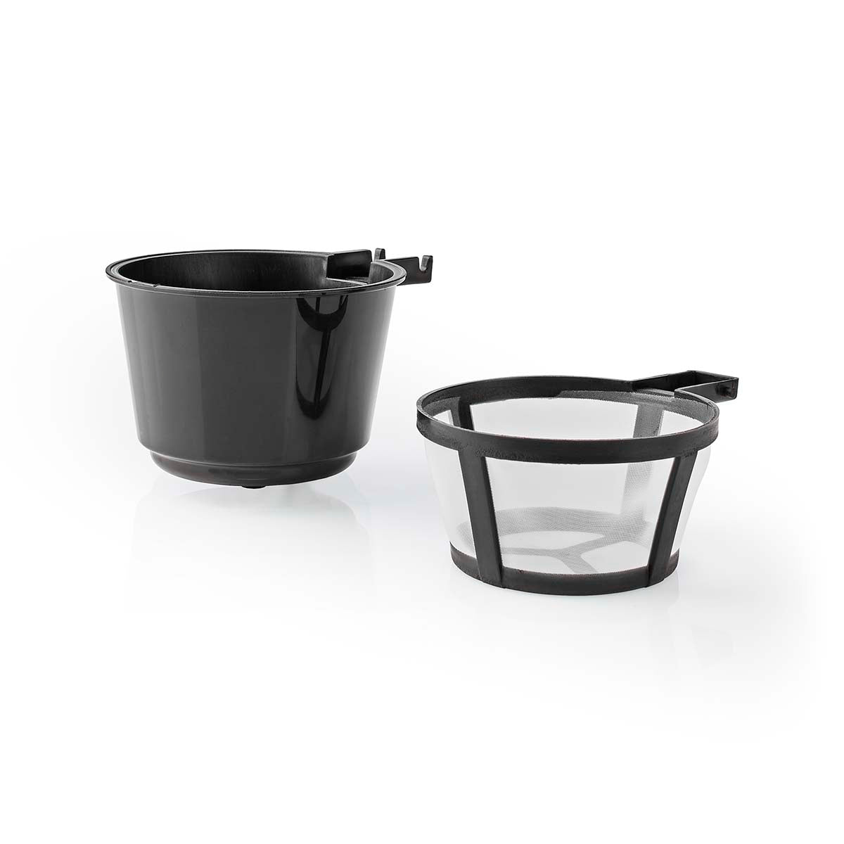 Einzelportions-Kaffeemaschine | 0,4 l | 750 W | Isolierter Reisebecher | Automatische Abschaltung | Schwarz