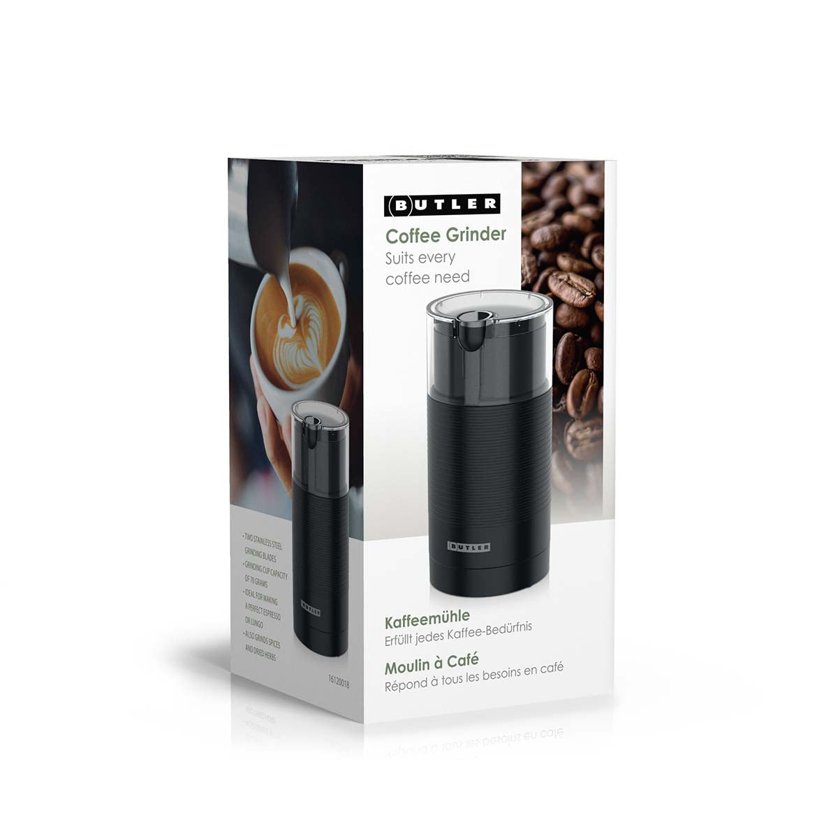Kaffeemühle | 150W | 70g | Schwarz