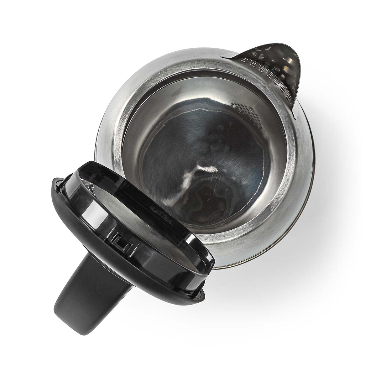 Elektrischer Wasserkocher | 1,7 l | 1200 W | Edelstahl | 360°-Pirouettenboden | Verdecktes Heizelement | Strix®-Regler | Trockengehschutz