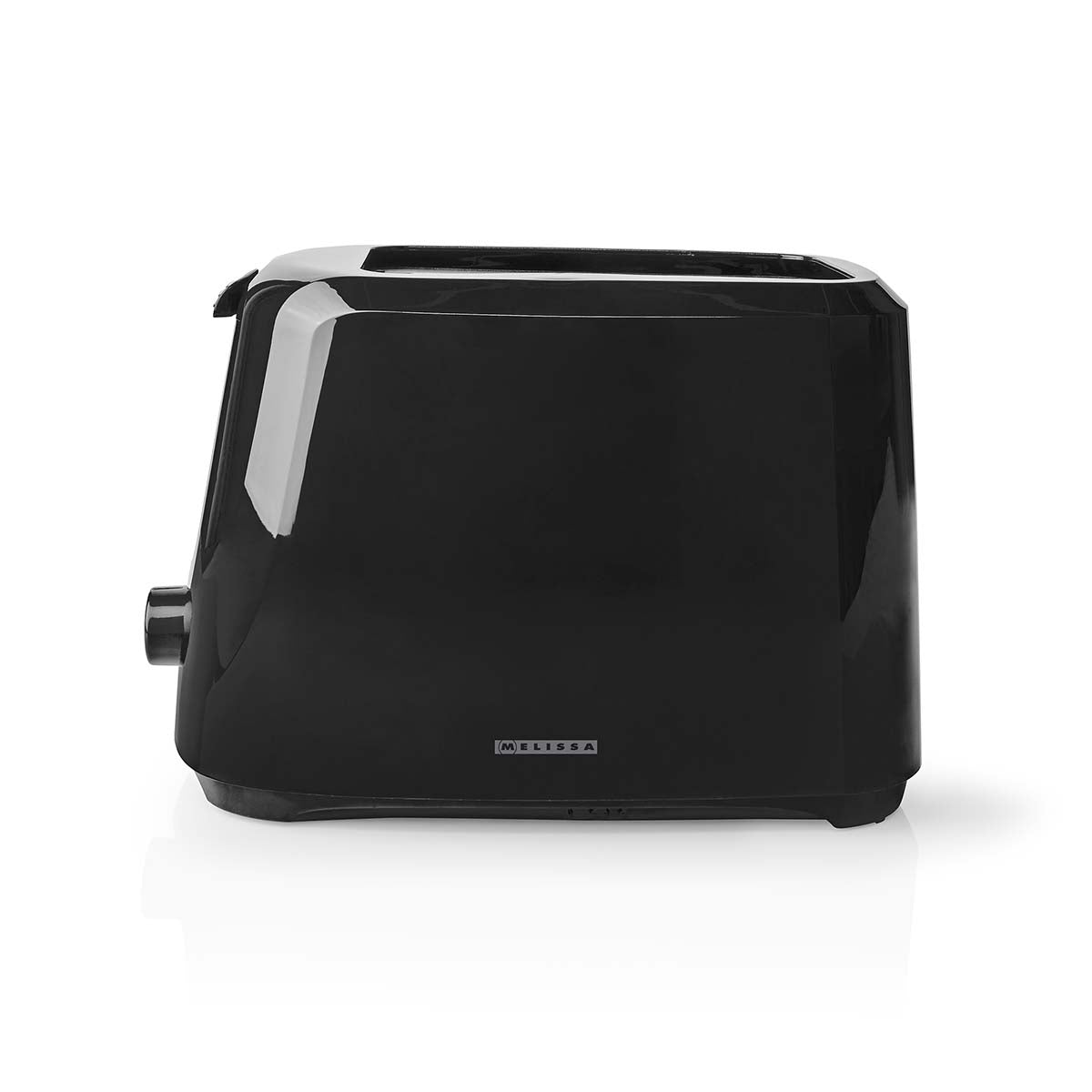 Toaster | 2 Schlitze | 700 W | 6 Bräunungsstufen | Herausnehmbares Krümelfach | Abbruchfunktion | Schwarz