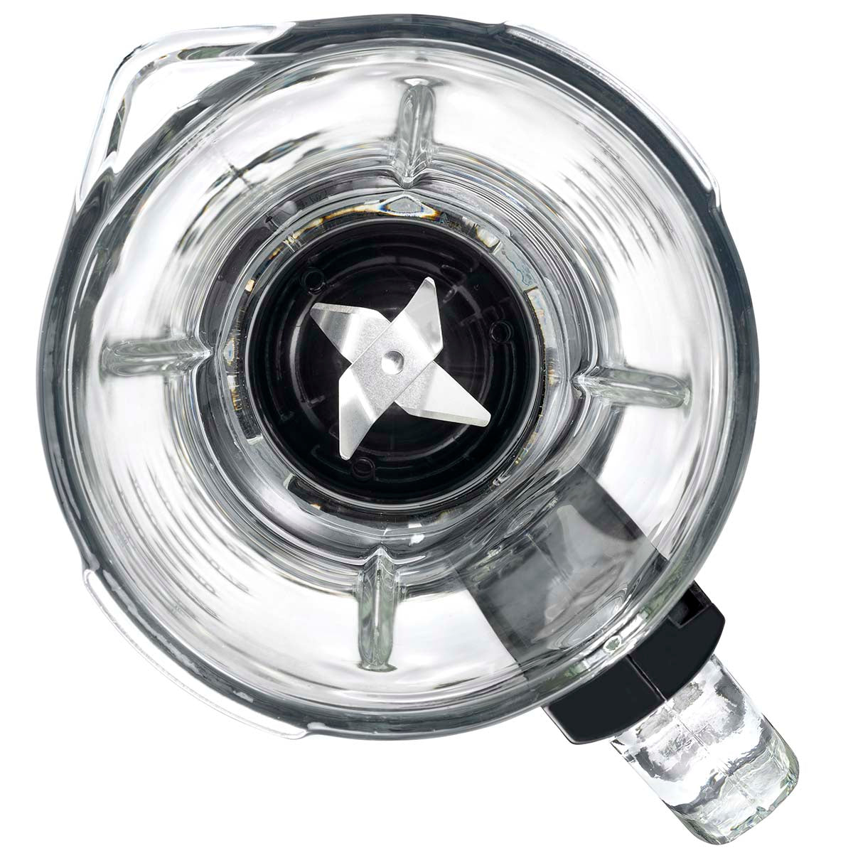Mixer 1,5L Glaskrug Spray 500W Matt Schwarz