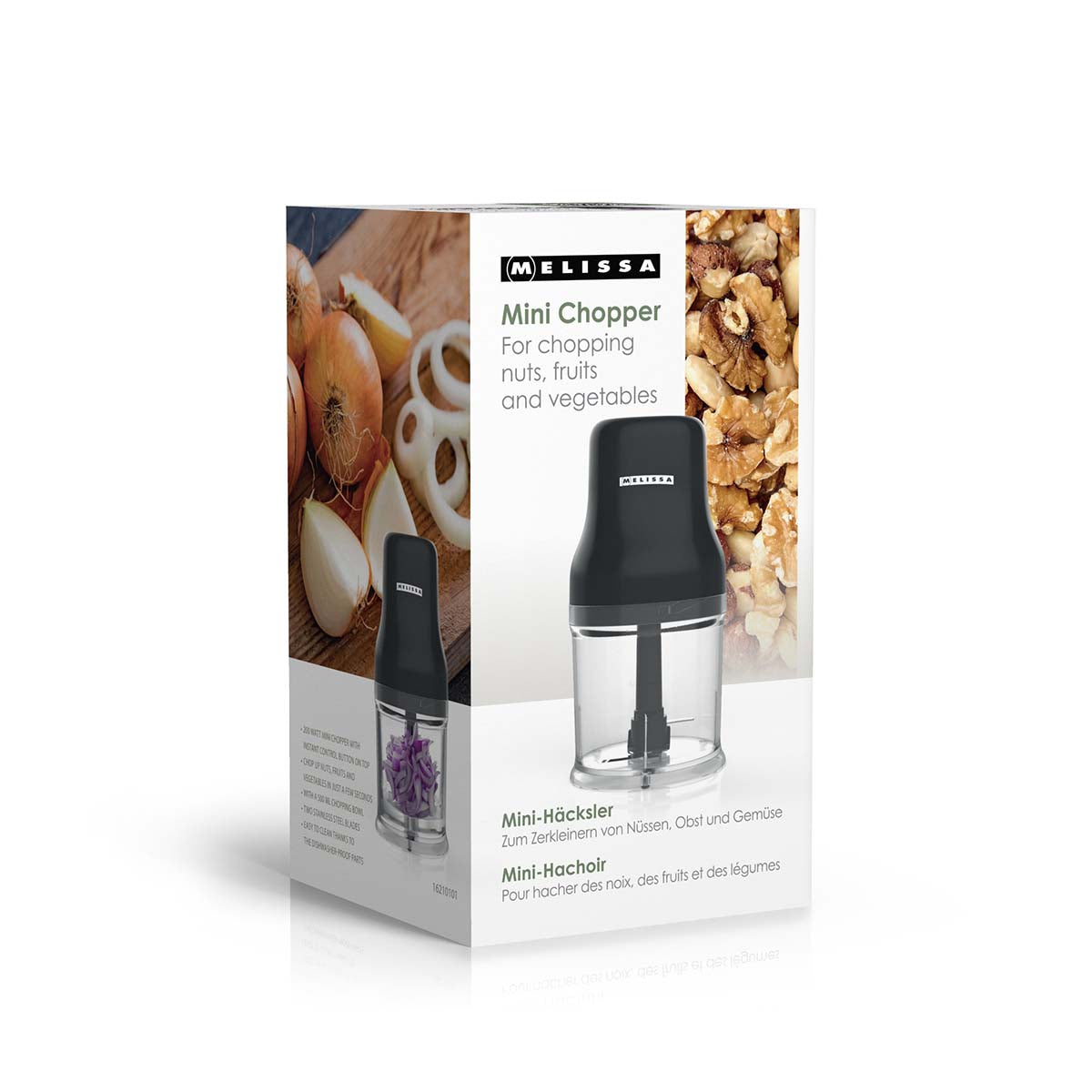 Mini-Food Chopper | 200 W | 0,5 l | 1-Gang | Schwarz