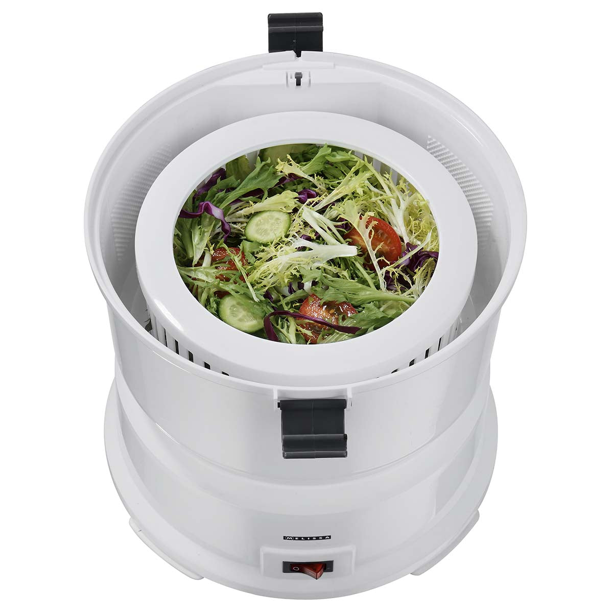Kartoffelschäler mit Salatschleuder 85W Weiß