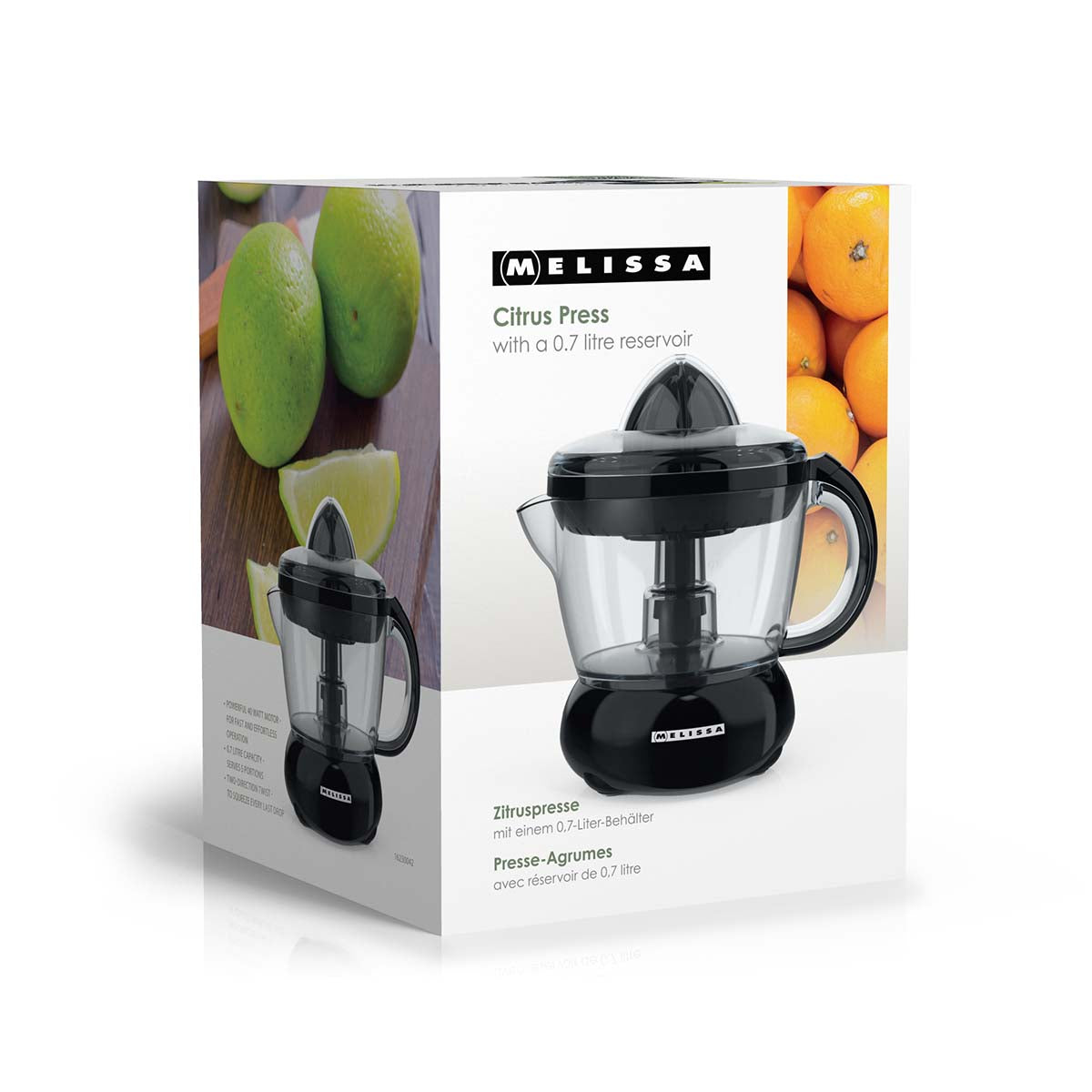 Zitruspresse | 40 W | 0,7 L l Schwarz