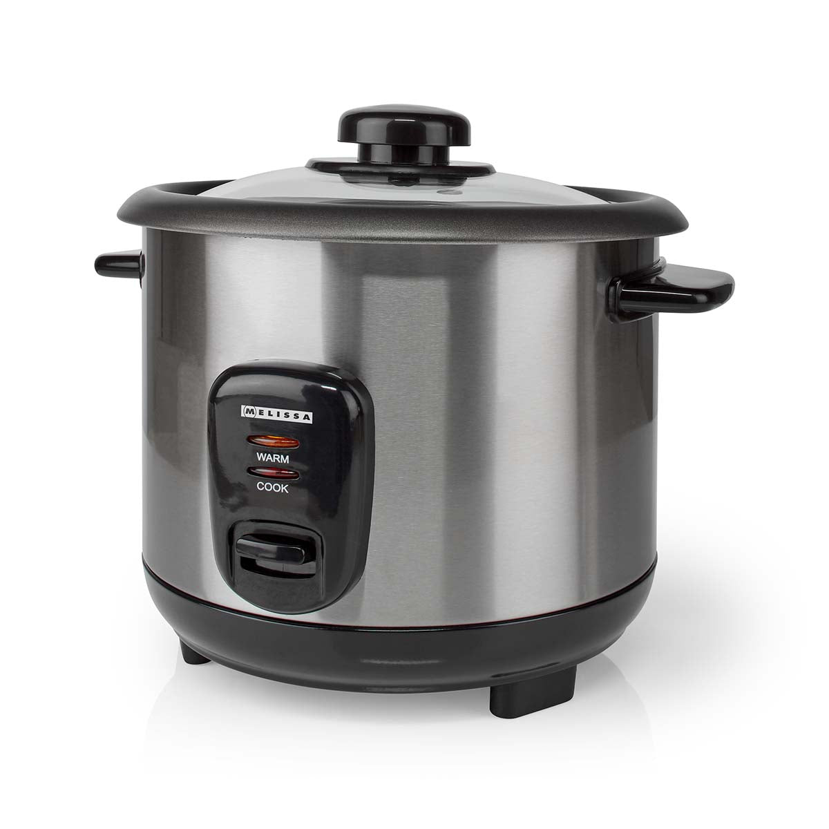 Reiskocher | 1,0 l | 400 W | Antihaftbeschichtung | Abnehmbare Schüssel | Dampfgareinsatz | Warmhaltefunktion | Automatische Abschaltung