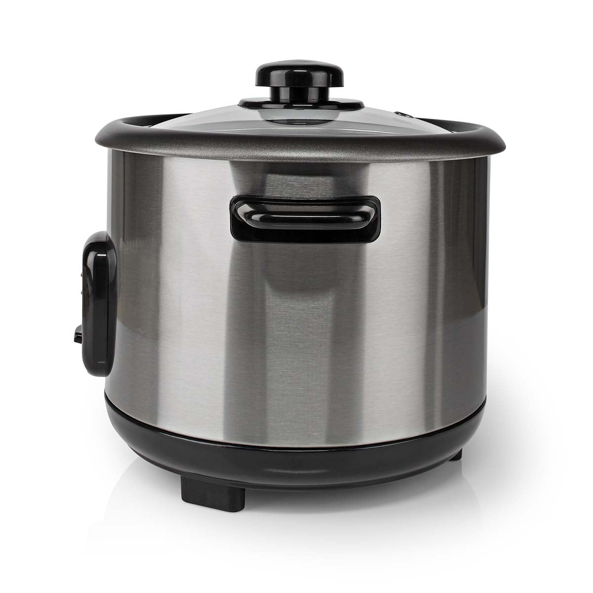 Reiskocher | 1,5 l | 500 W | Antihaftbeschichtung | Abnehmbare Schüssel | Dampfgareinsatz | Warmhaltefunktion | Automatische Abschaltung