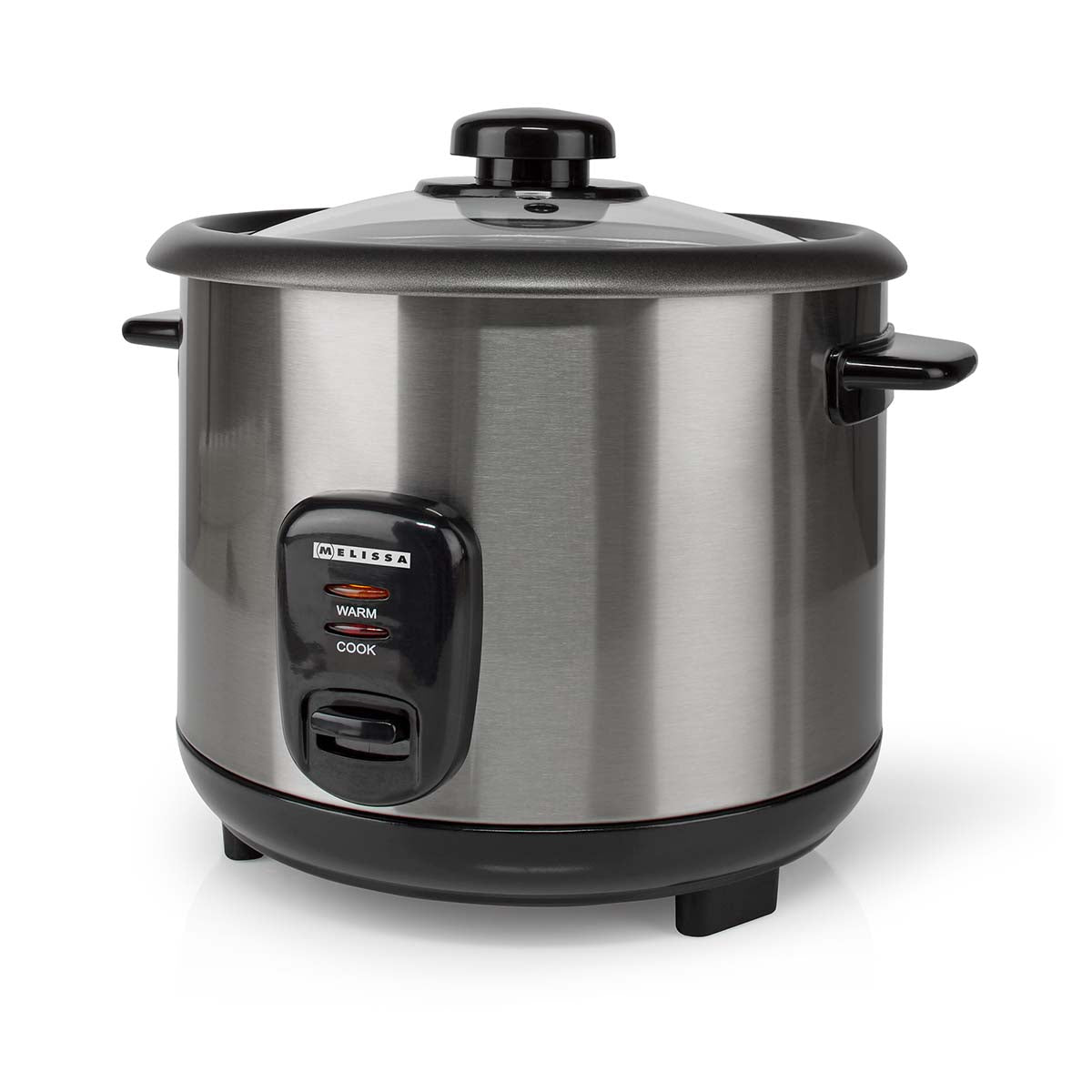 Reiskocher | 1,5 l | 500 W | Antihaftbeschichtung | Abnehmbare Schüssel | Dampfgareinsatz | Warmhaltefunktion | Automatische Abschaltung