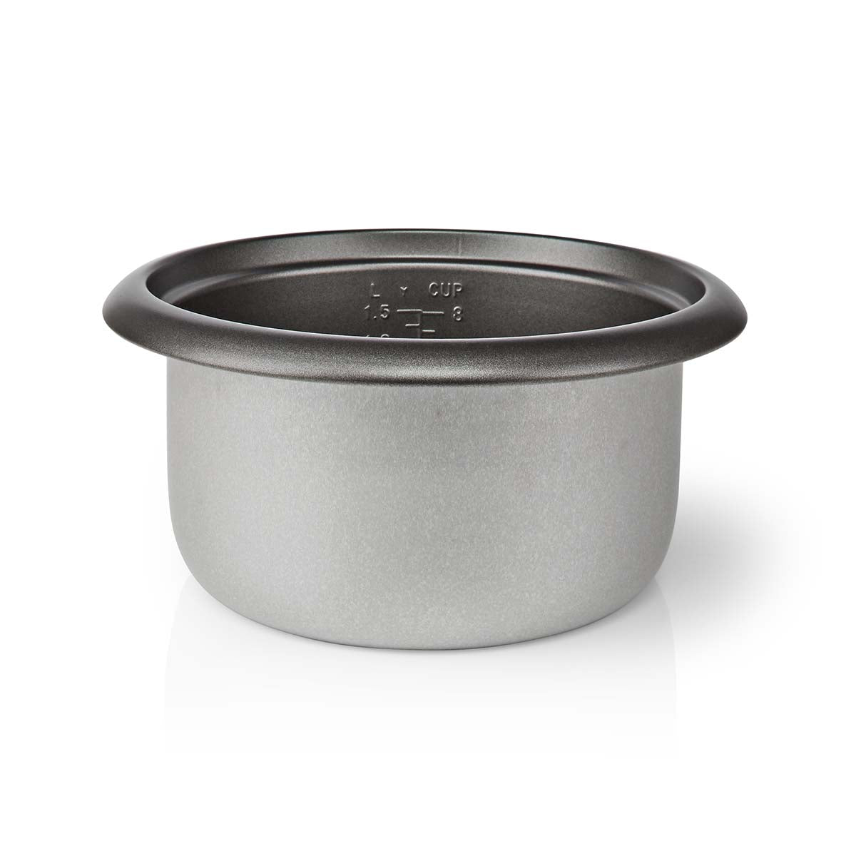 Reiskocher | 1,5 l | 500 W | Antihaftbeschichtung | Abnehmbare Schüssel | Dampfgareinsatz | Warmhaltefunktion | Automatische Abschaltung