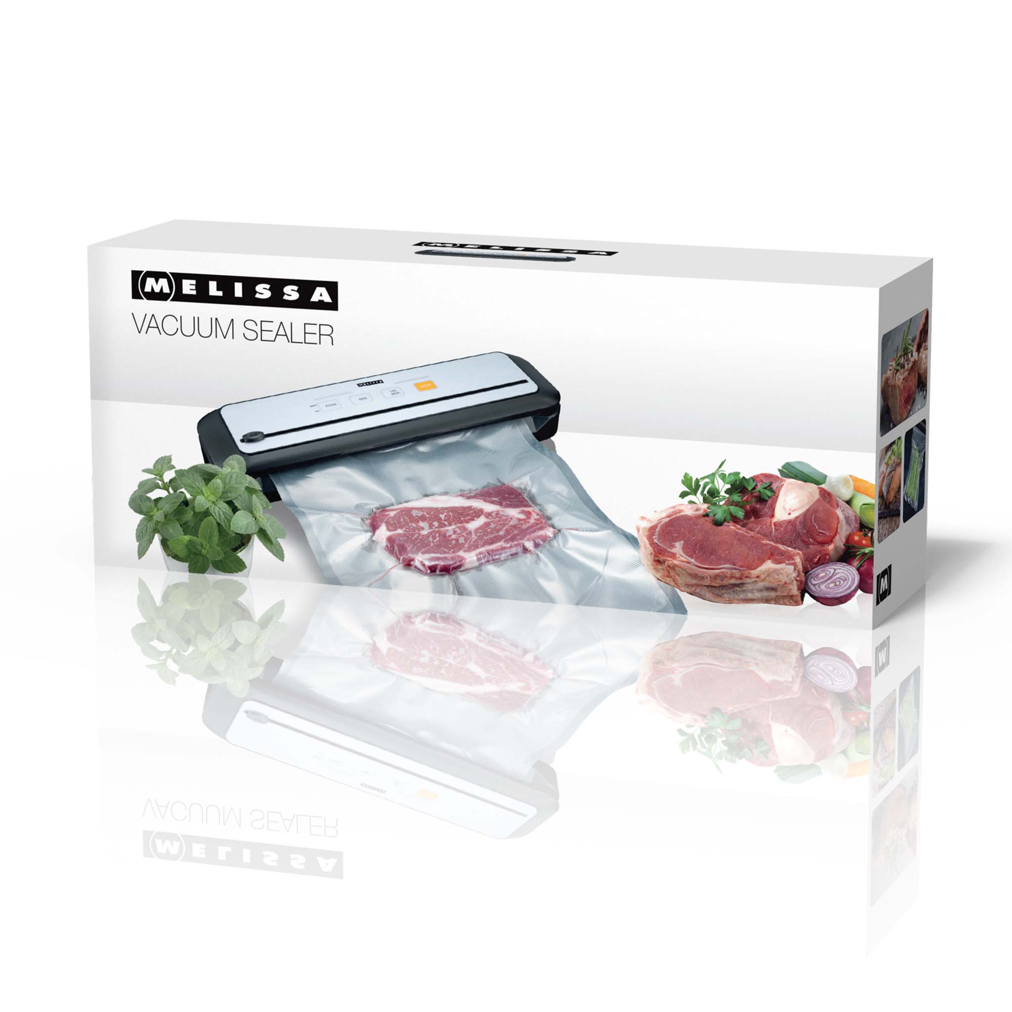 Vakuumversiegelungsgerät 110W Schwarz/Silber