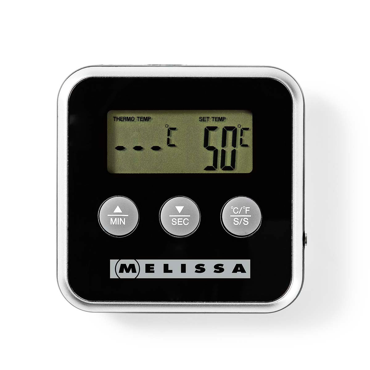 Fleischthermometer | bis zu 250°C | Alarm Timer | LCD Display