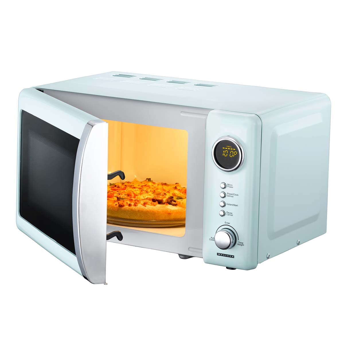Mikrowelle elektronisch 20L 700W Baby Blau