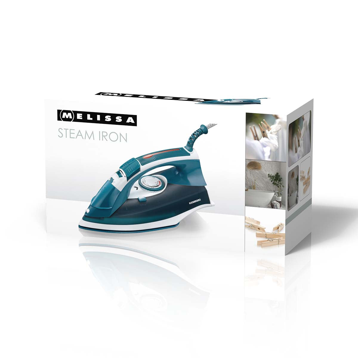 Dampfbügeleisen mit Keramiksohle 2200W Blau