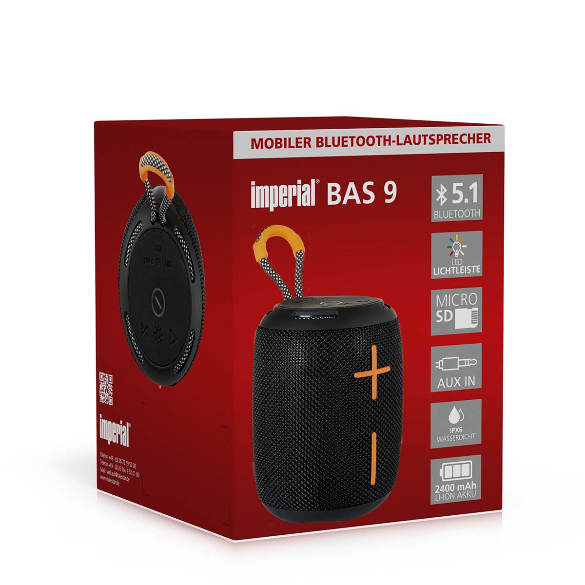 BAS 9 Bluetooth-Lautsprecher