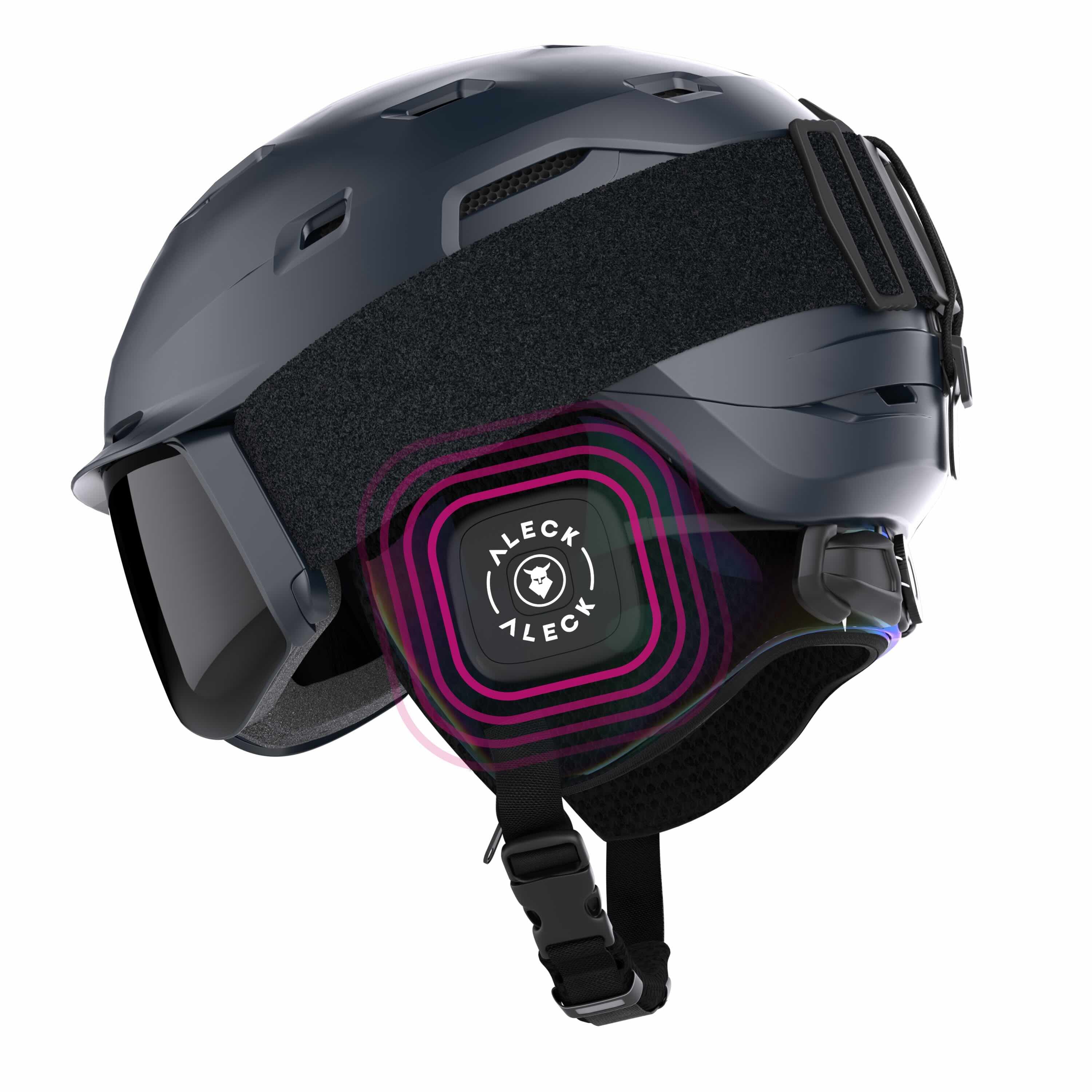 Aleck Nunchucks - Audio- und Kommunikations-Headset mit Push-To-Talk Technologie für Ski & Snowboard von Aleck