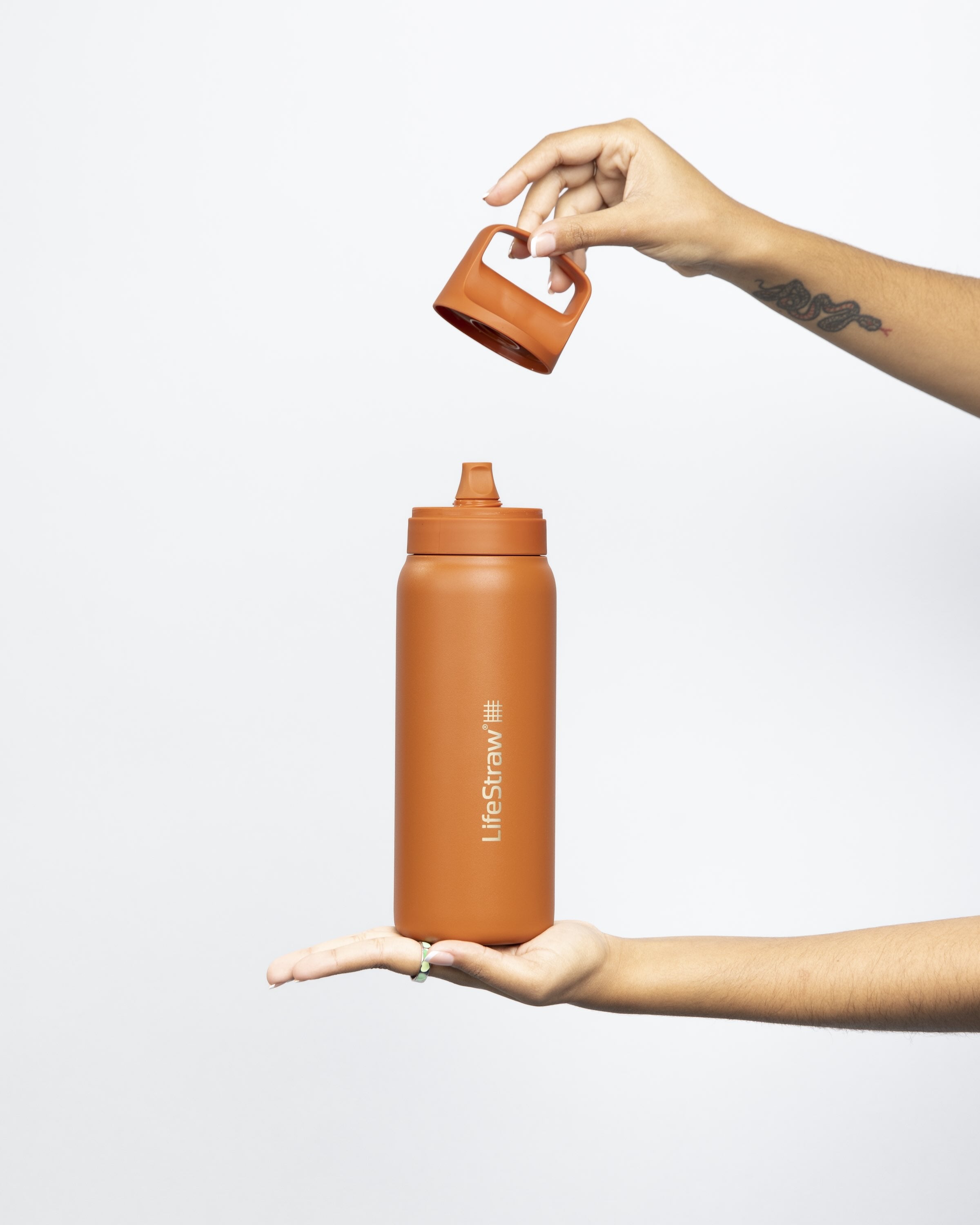LifeStraw Go Steel 700ml (kyoto orange)