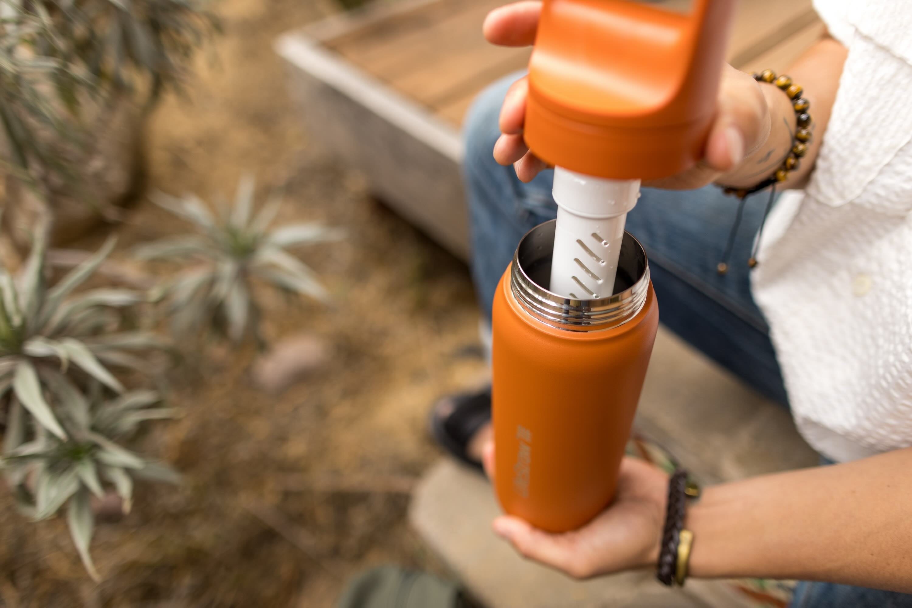 LifeStraw Go Steel 700ml (kyoto orange)