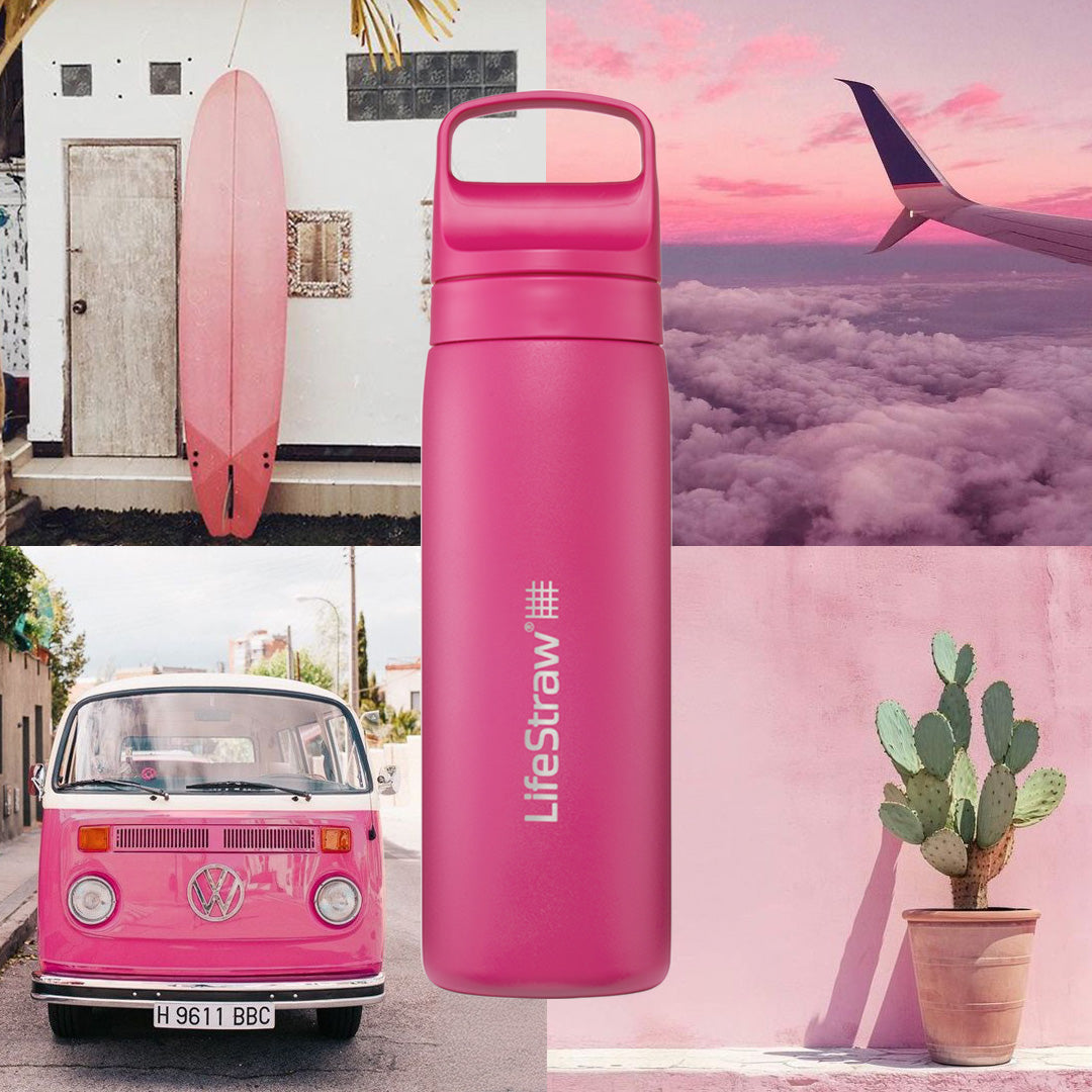 LifeStraw Go Steel 700ml (orchid pink)