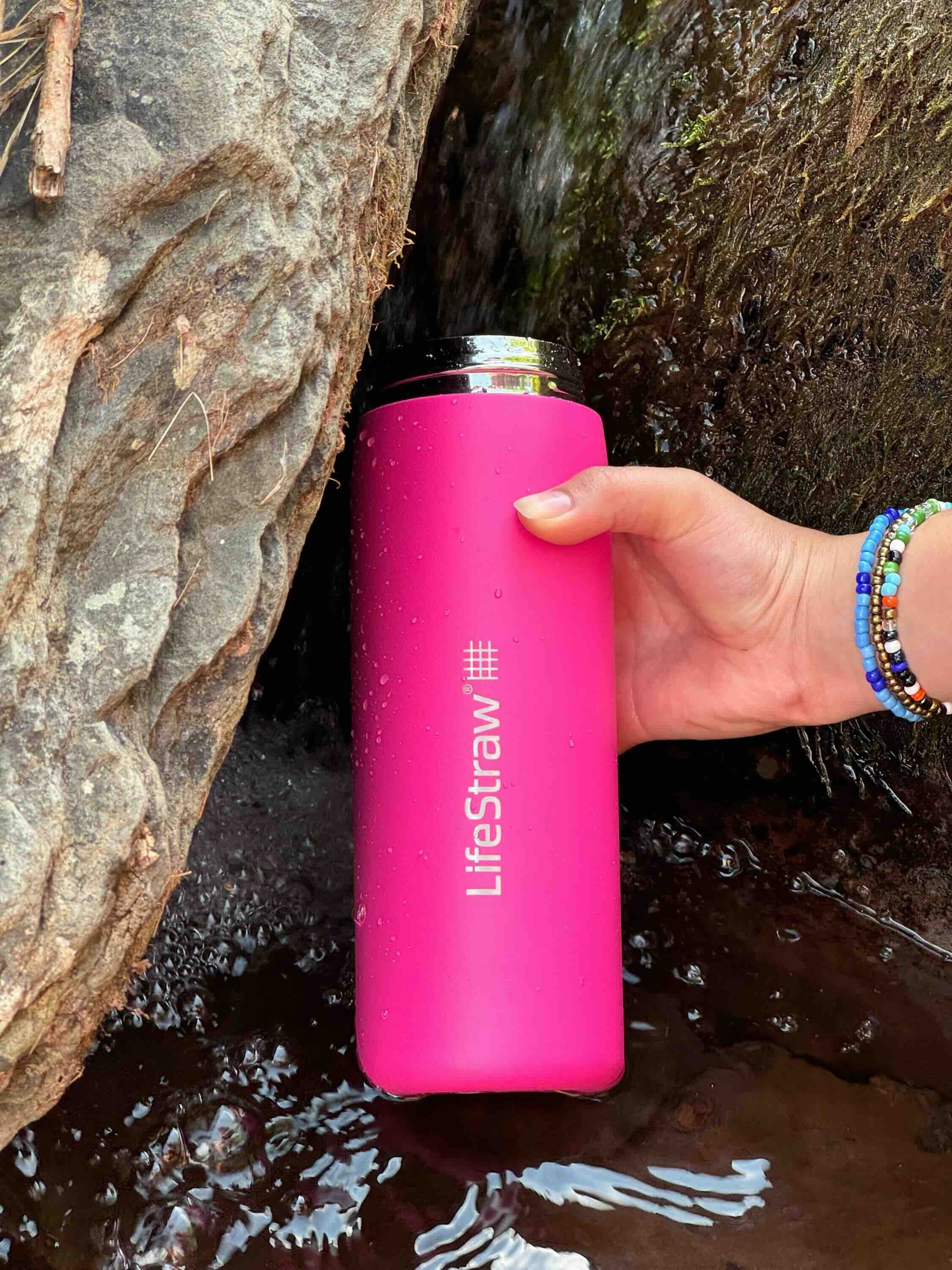 LifeStraw Go Steel 700ml (orchid pink)