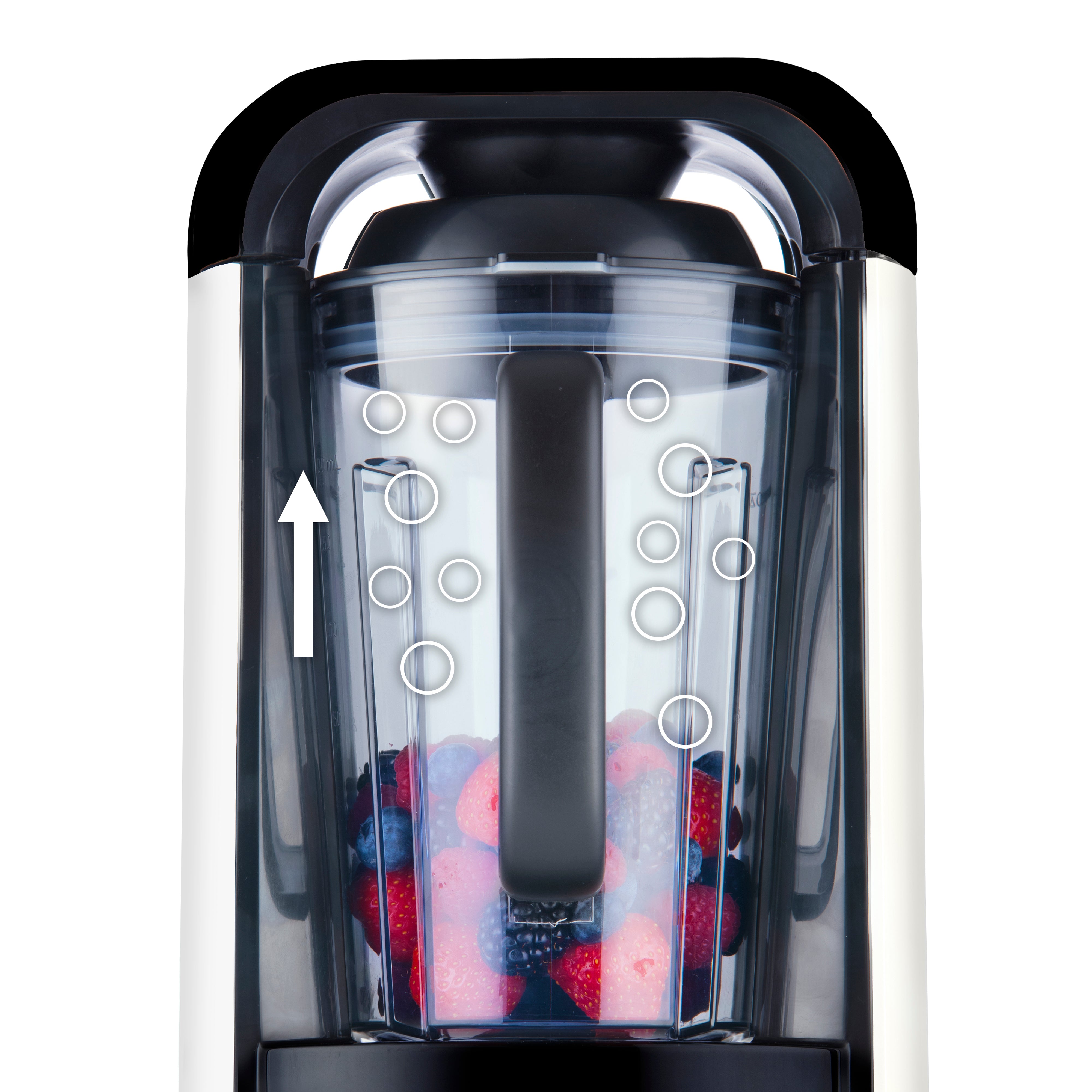 Vakuum-Mixer / Comfortjuicer mit 5 Funktionen und Kunststoffkrug 1,5 l