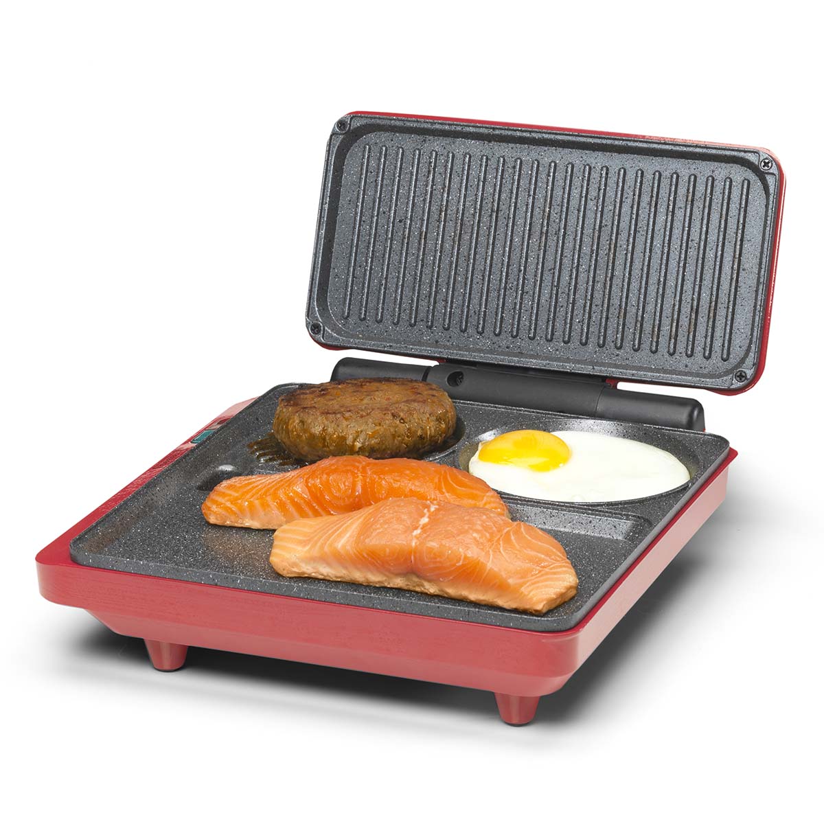 Kontakt und Tisch Multi Grill / Comfortcook für Fleisch, Fisch, Gemüse, Pfannkuchen oder Eier