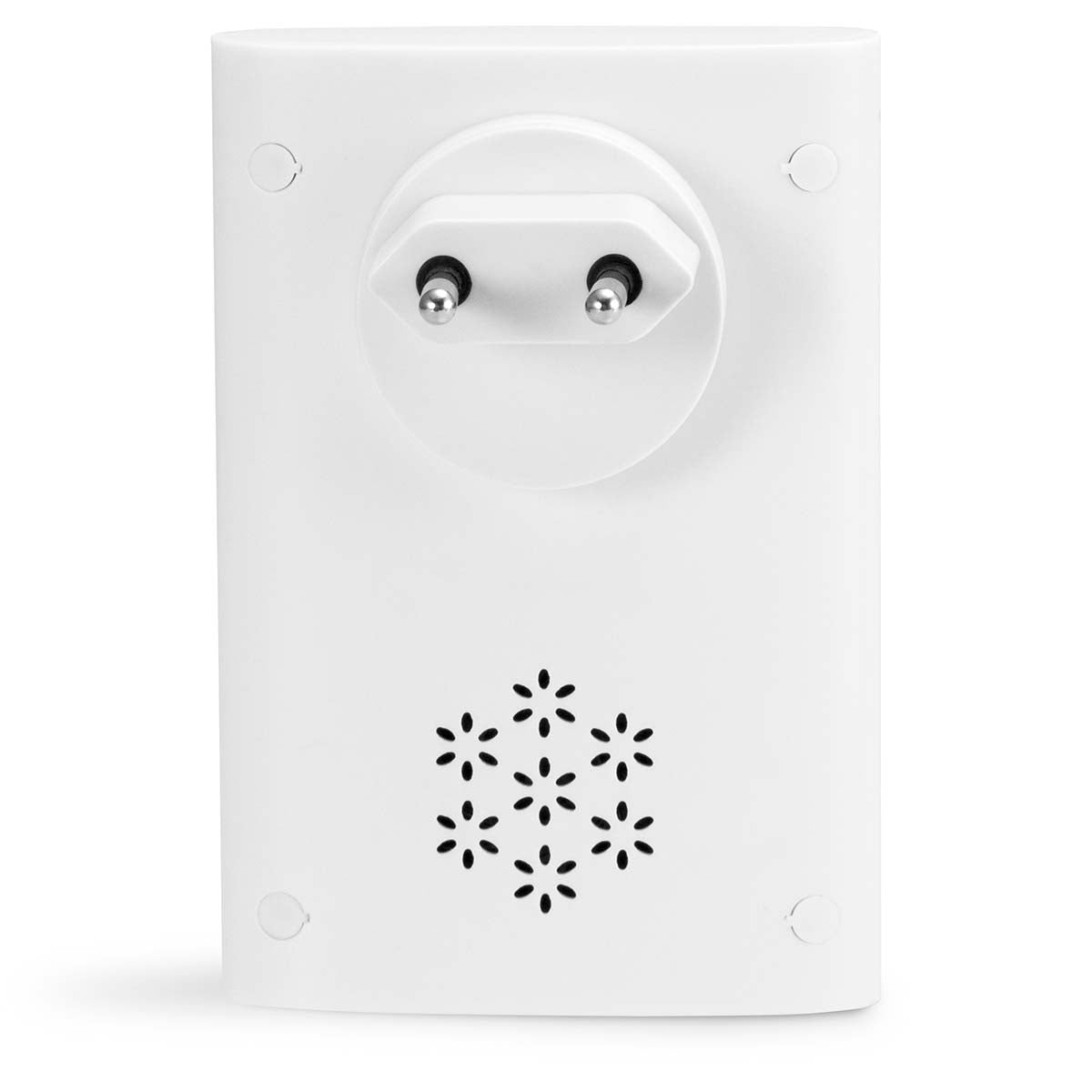 Funktürklingel-Set mit Netzteil 36 Melodien / LED-Anzeige Weiss