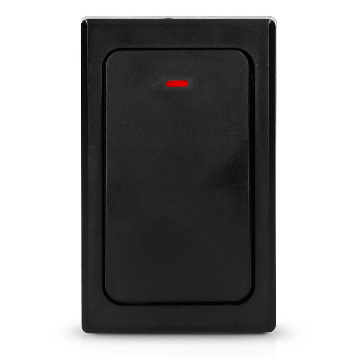 Batteriefreie Türklingel Schwarz