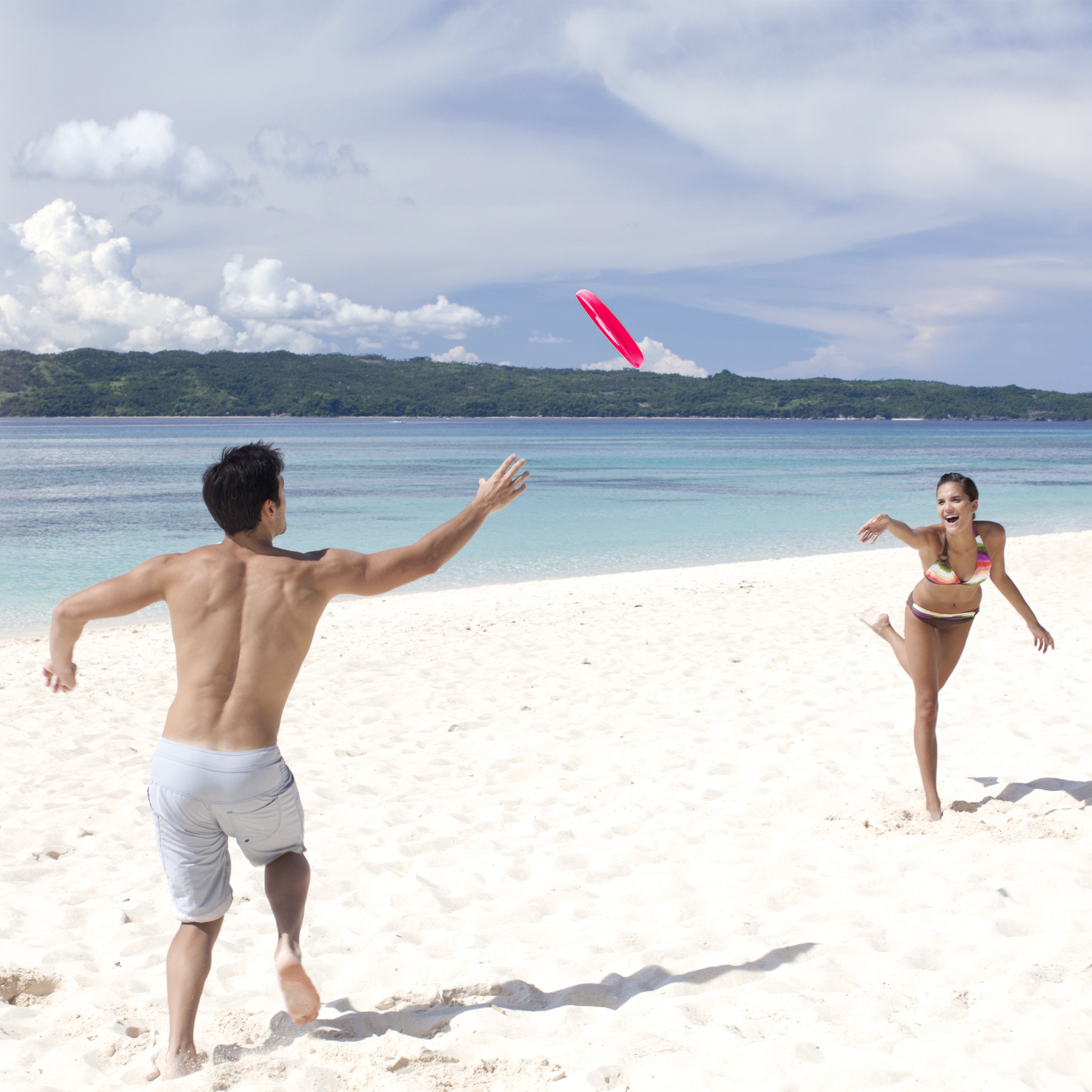 Bluetooth-Lautsprecher Frisbee Pink