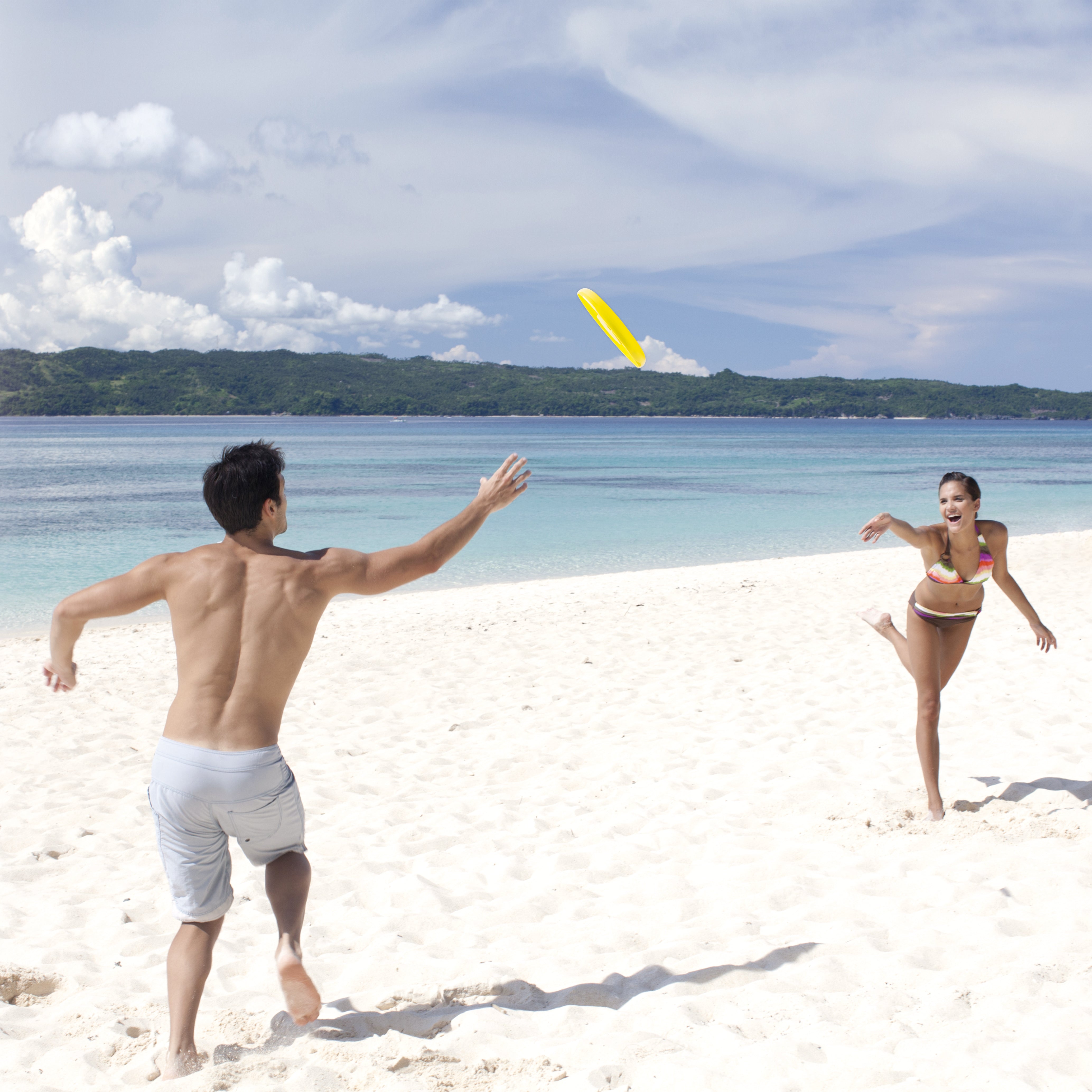 Bluetooth-Lautsprecher Frisbee Gelb