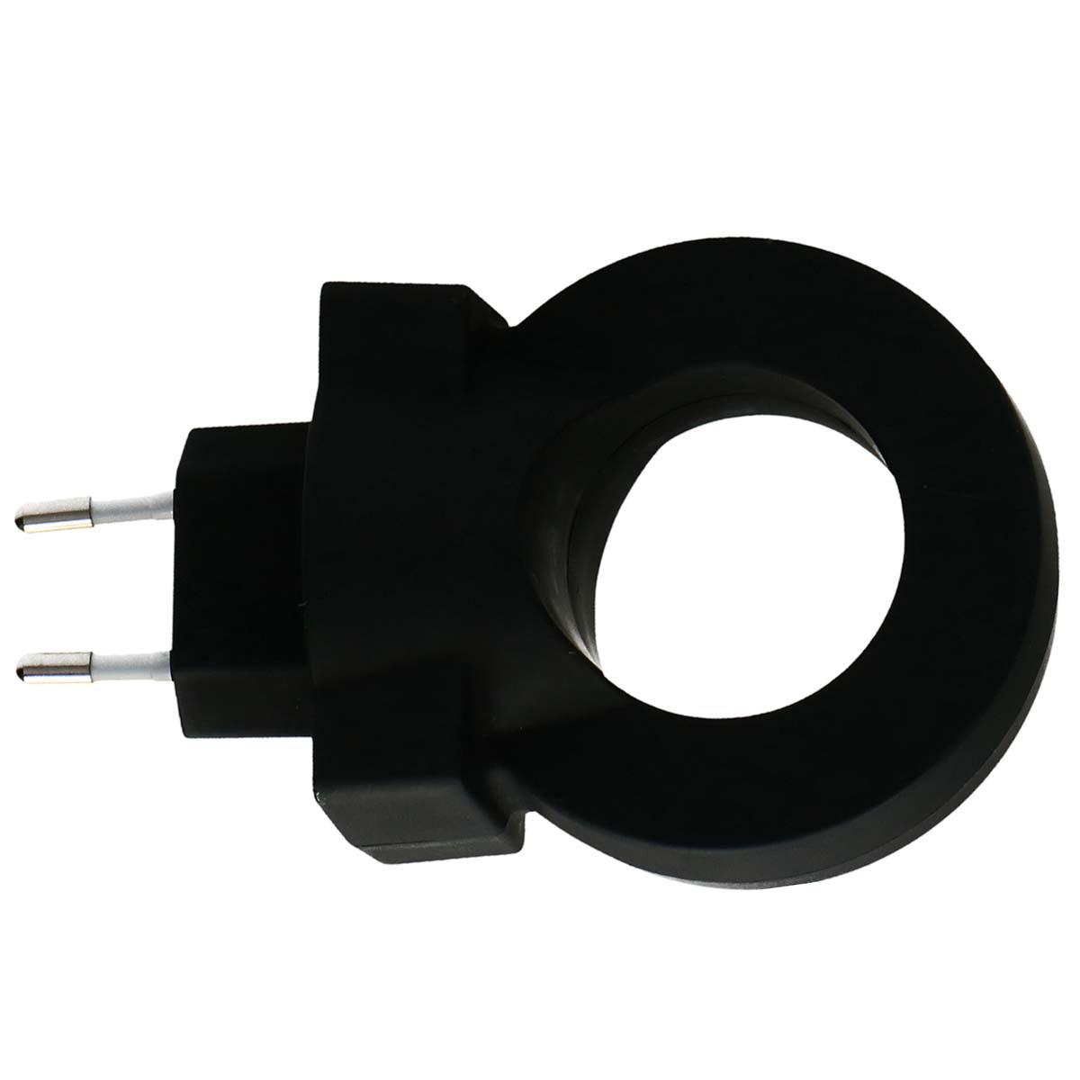 Wiederaufladbare LED-Taschenlampe Schwarz