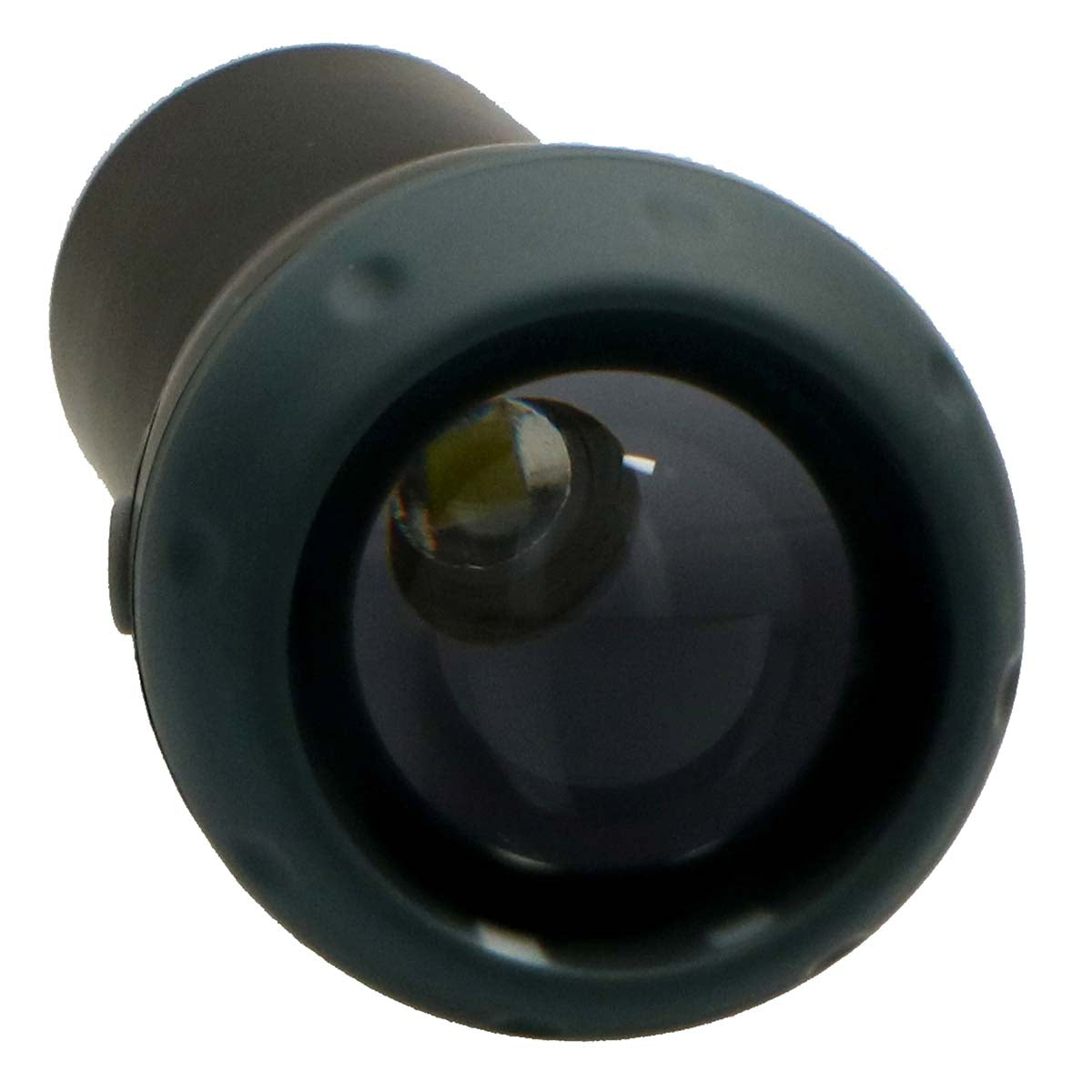 Wiederaufladbare LED-Taschenlampe Schwarz