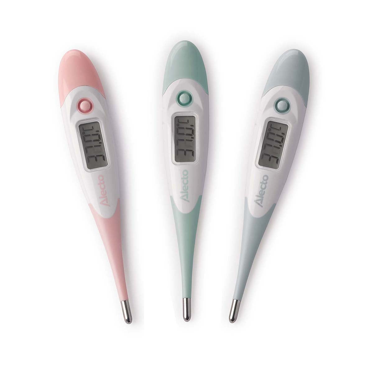 Digitales Thermometer Blau