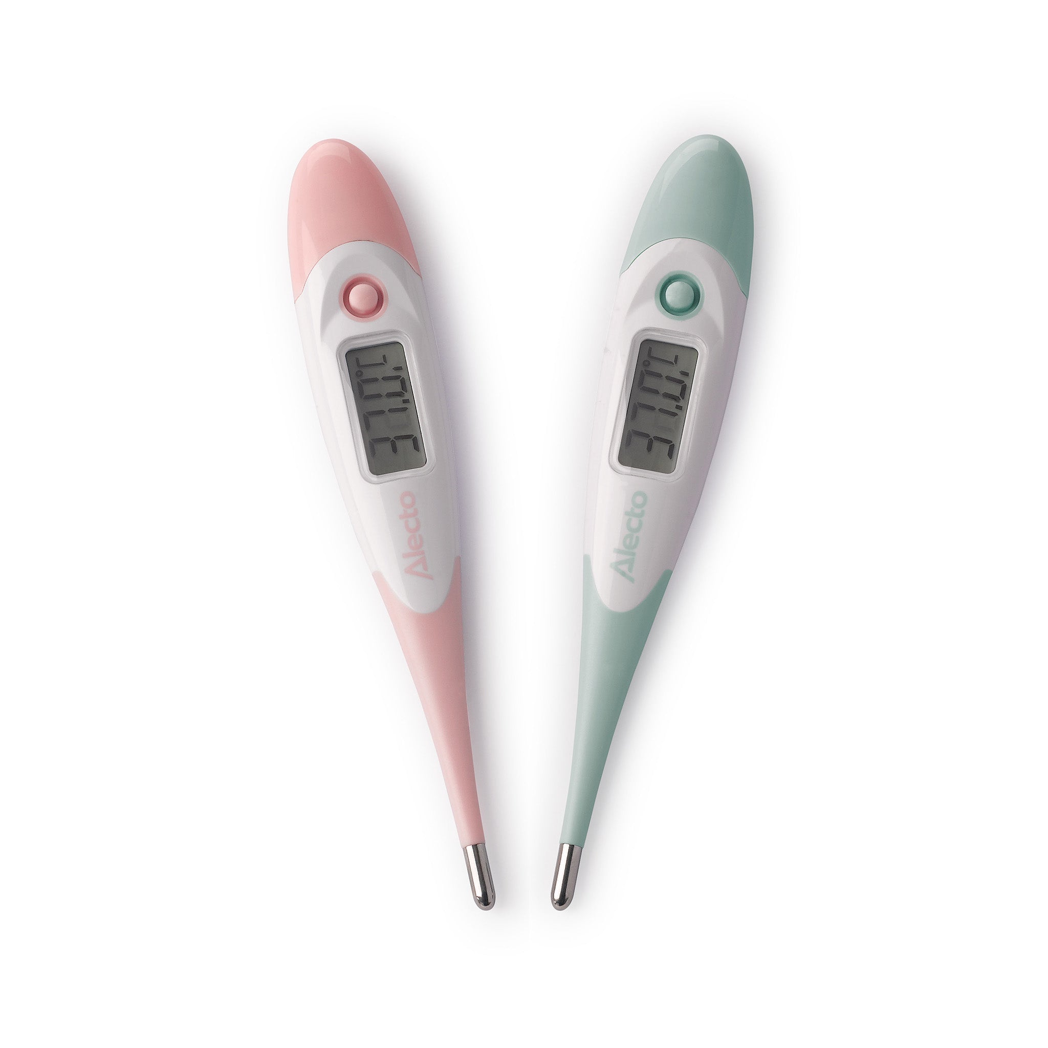 Digitales Thermometer Grün