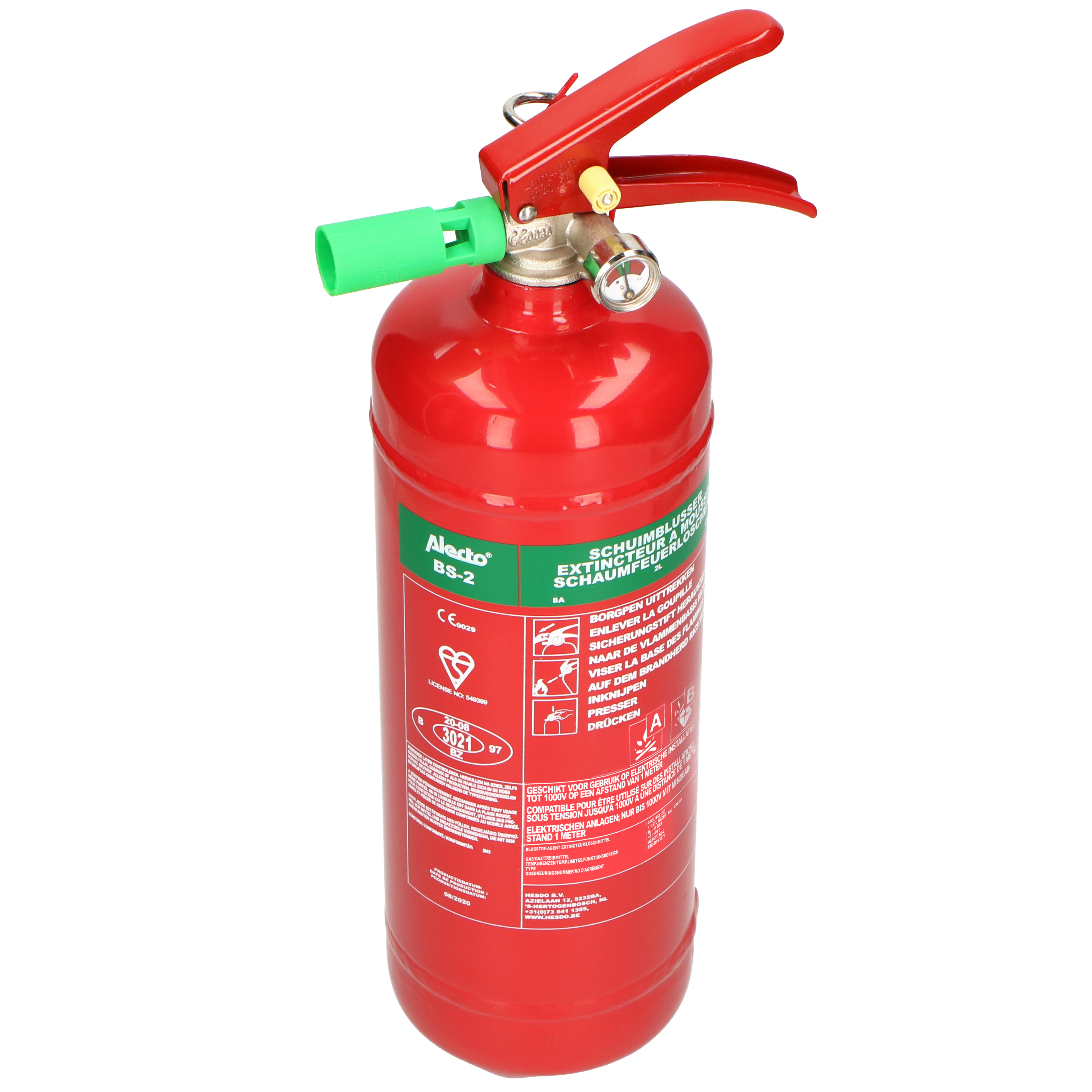 Feuerlöschgerät Schaum 2 kg