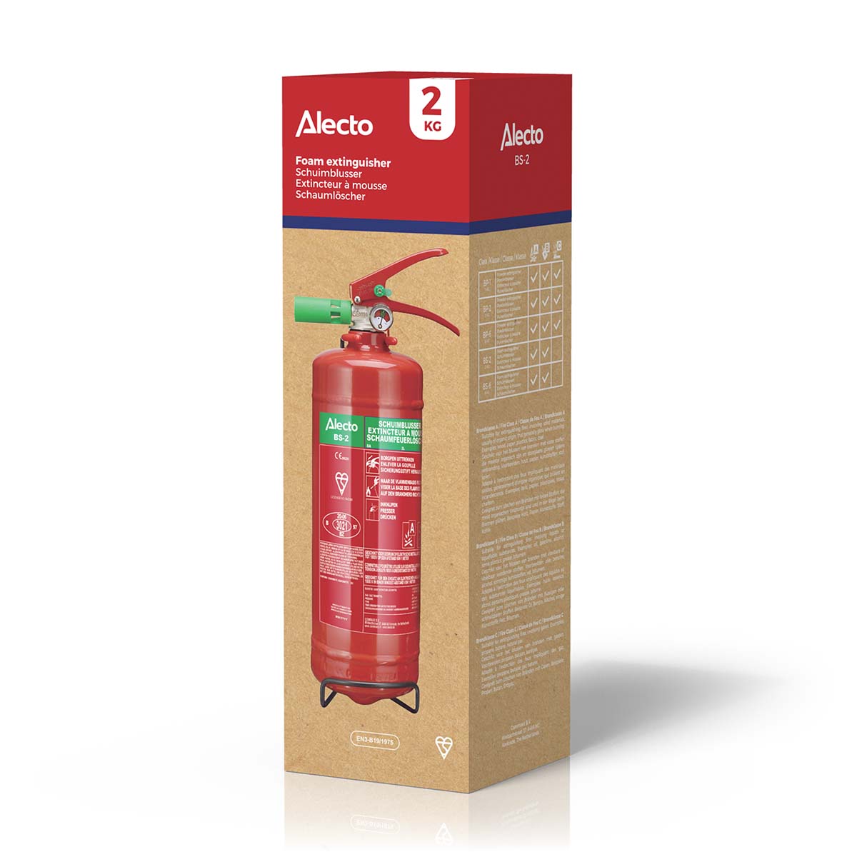 Feuerlöschgerät Schaum 2 kg