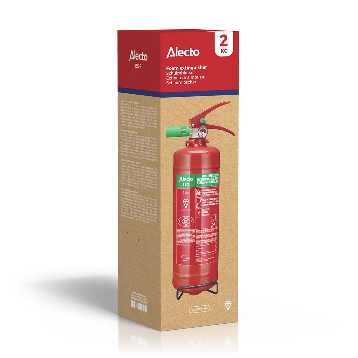 Feuerlöschgerät Schaum 2 kg