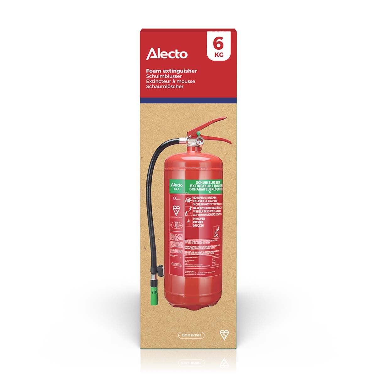 Feuerlöschgerät Schaum 6 kg