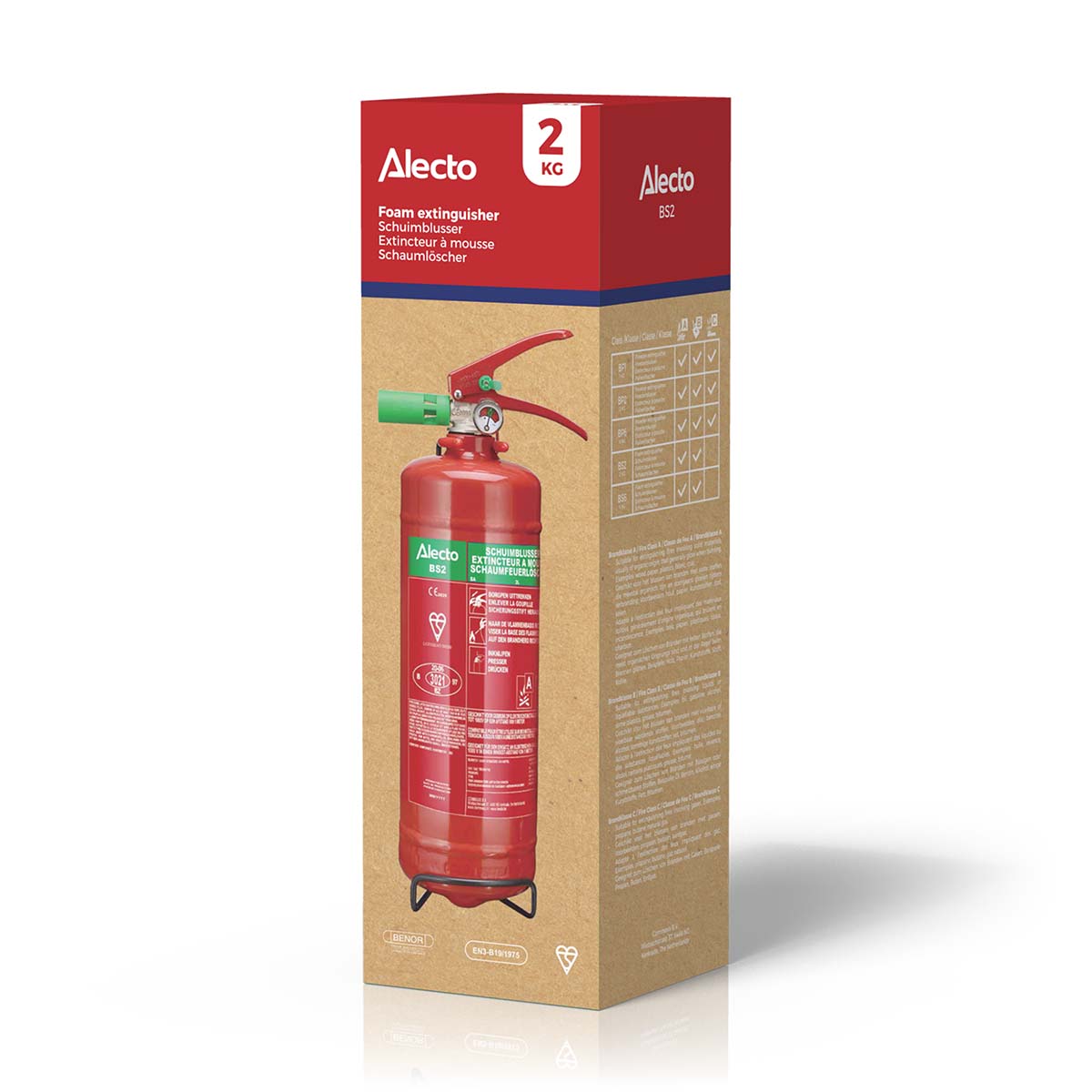 Feuerlöschgerät Schaum 2 kg
