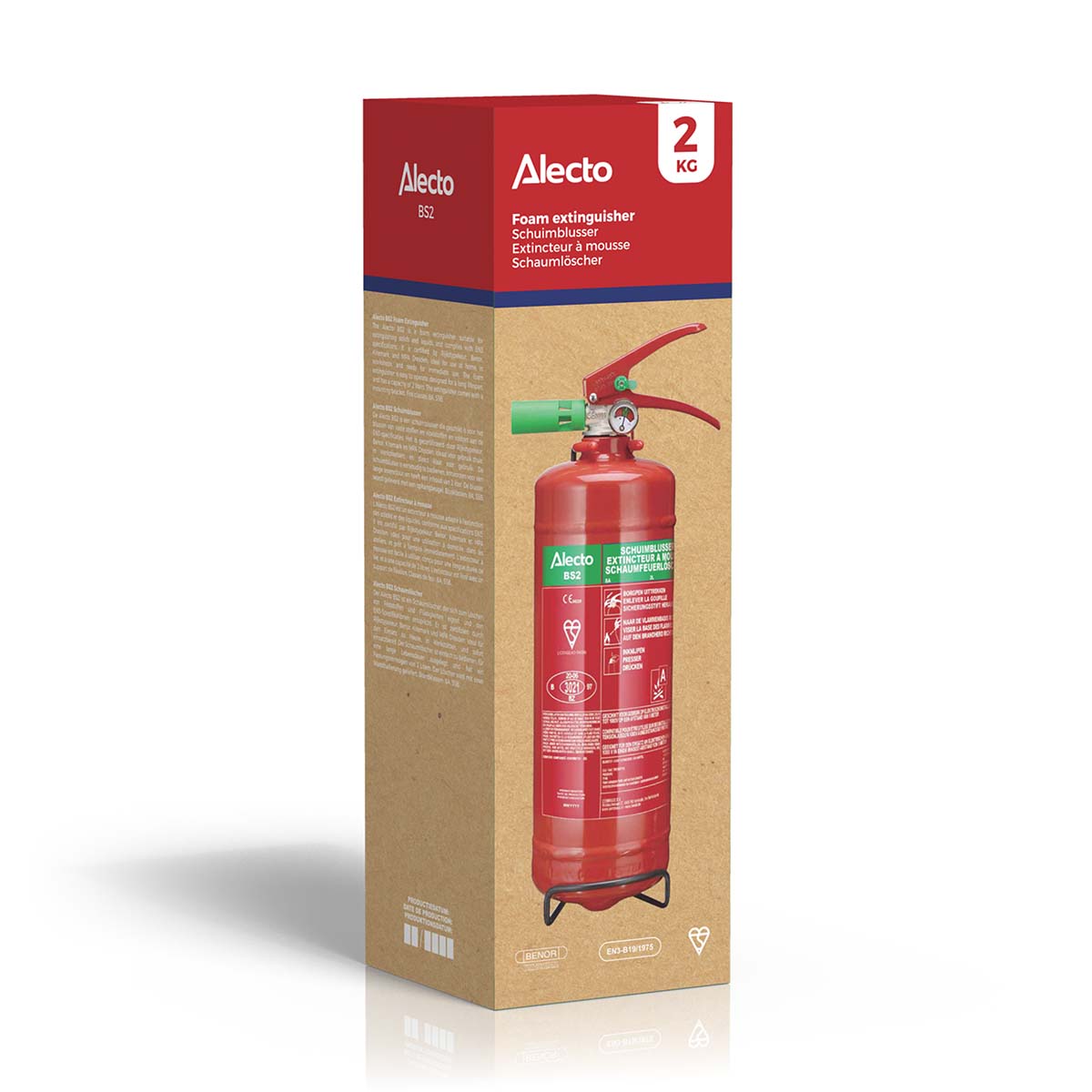 Feuerlöschgerät Schaum 2 kg