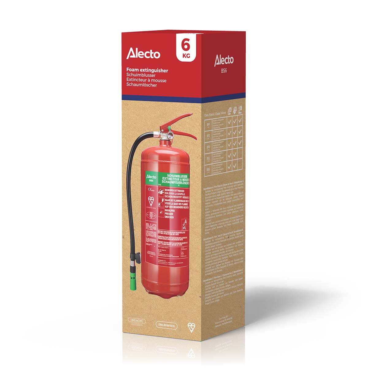 Feuerlöschgerät Schaum 6 kg