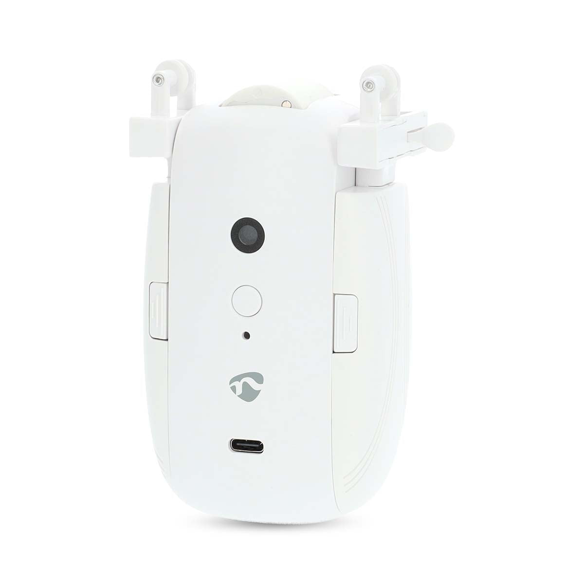 SmartLife Vorhang Roboter | I-Schiene / U-Schiene | Vorhänge | Batteriebetrieben / Stromversorgung über USB | 4000 mAh | Bluetooth® | Weiss